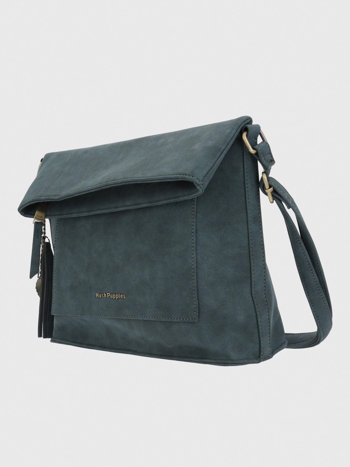 Cartera Ecocuero Mujer Darren Cross Azul-1