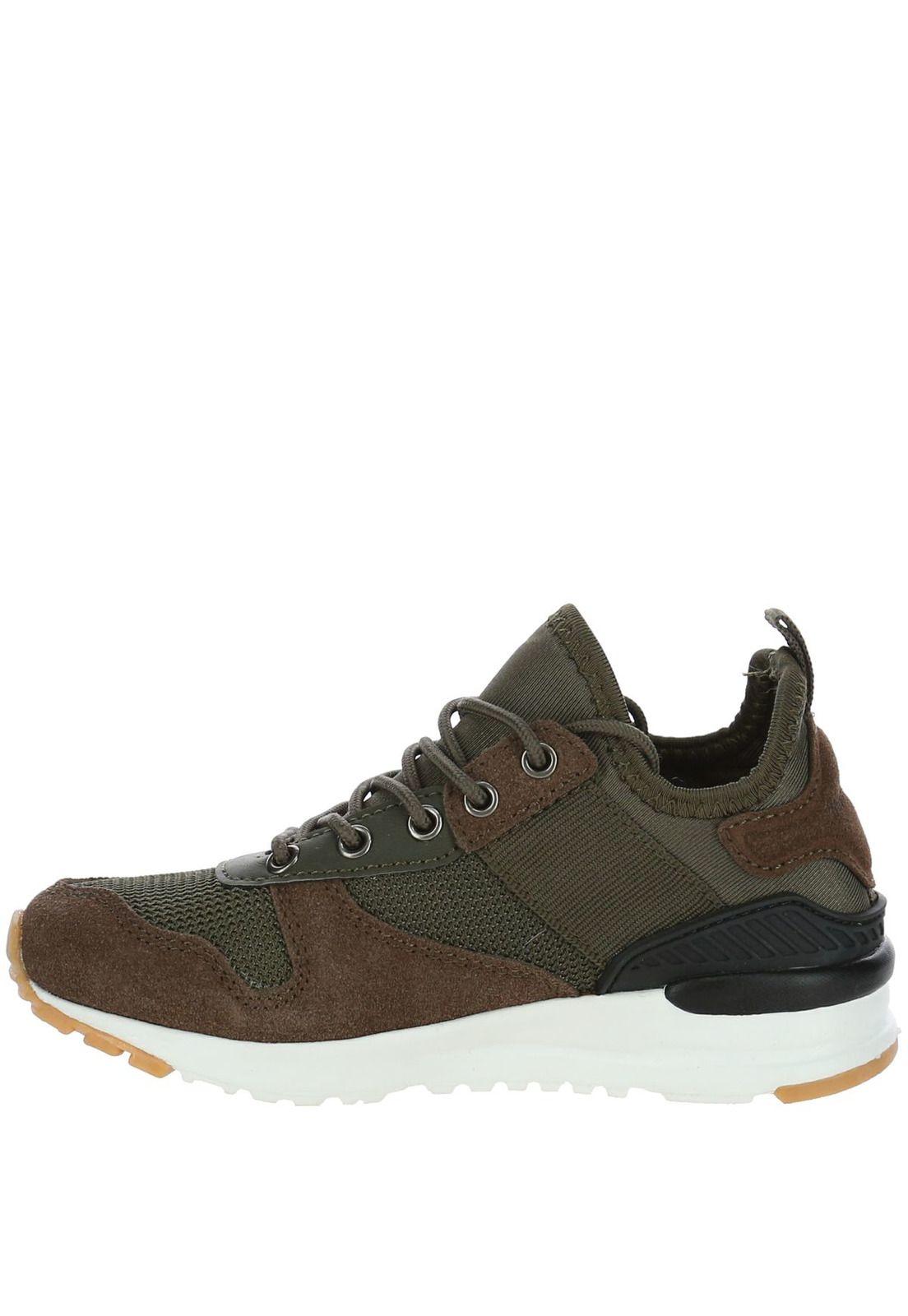 Zapatilla Poliéster Niño Presley-K Café-4