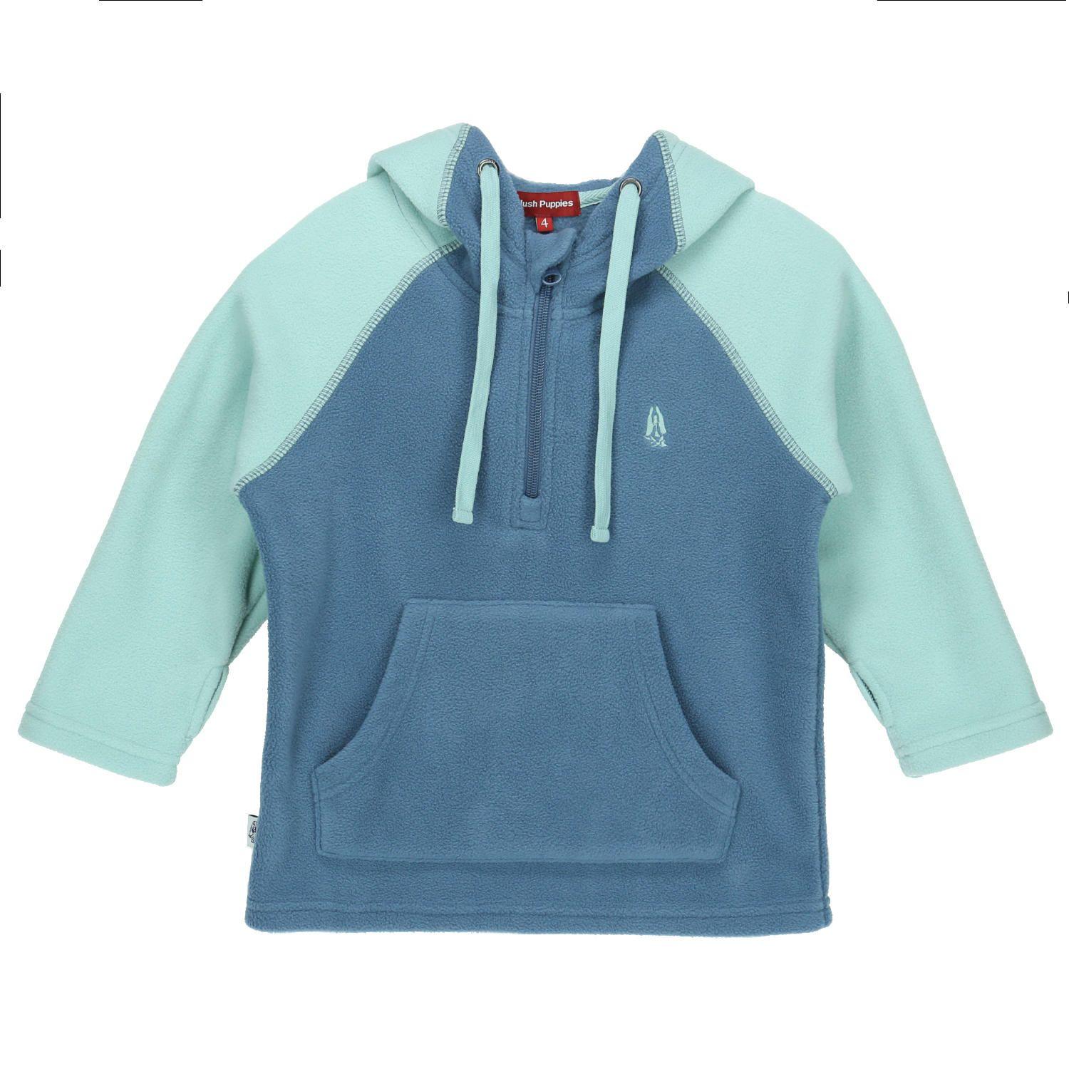 Polerón Niño Reciclado Celeste-0