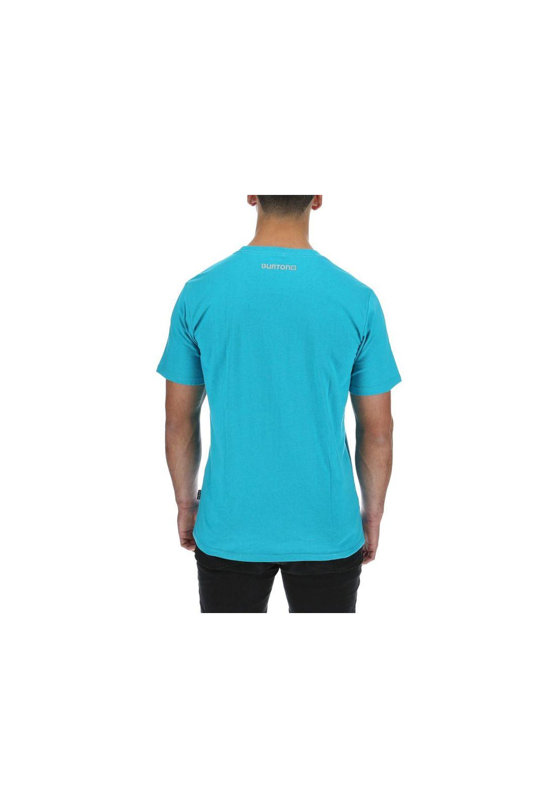 Polera M/C  Hombre Logo Horizontal Ii Turquesa-2