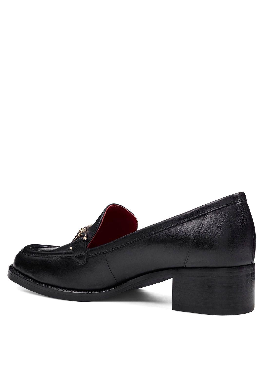 Mocasín Cuero Karlabella Negro Mujer-3