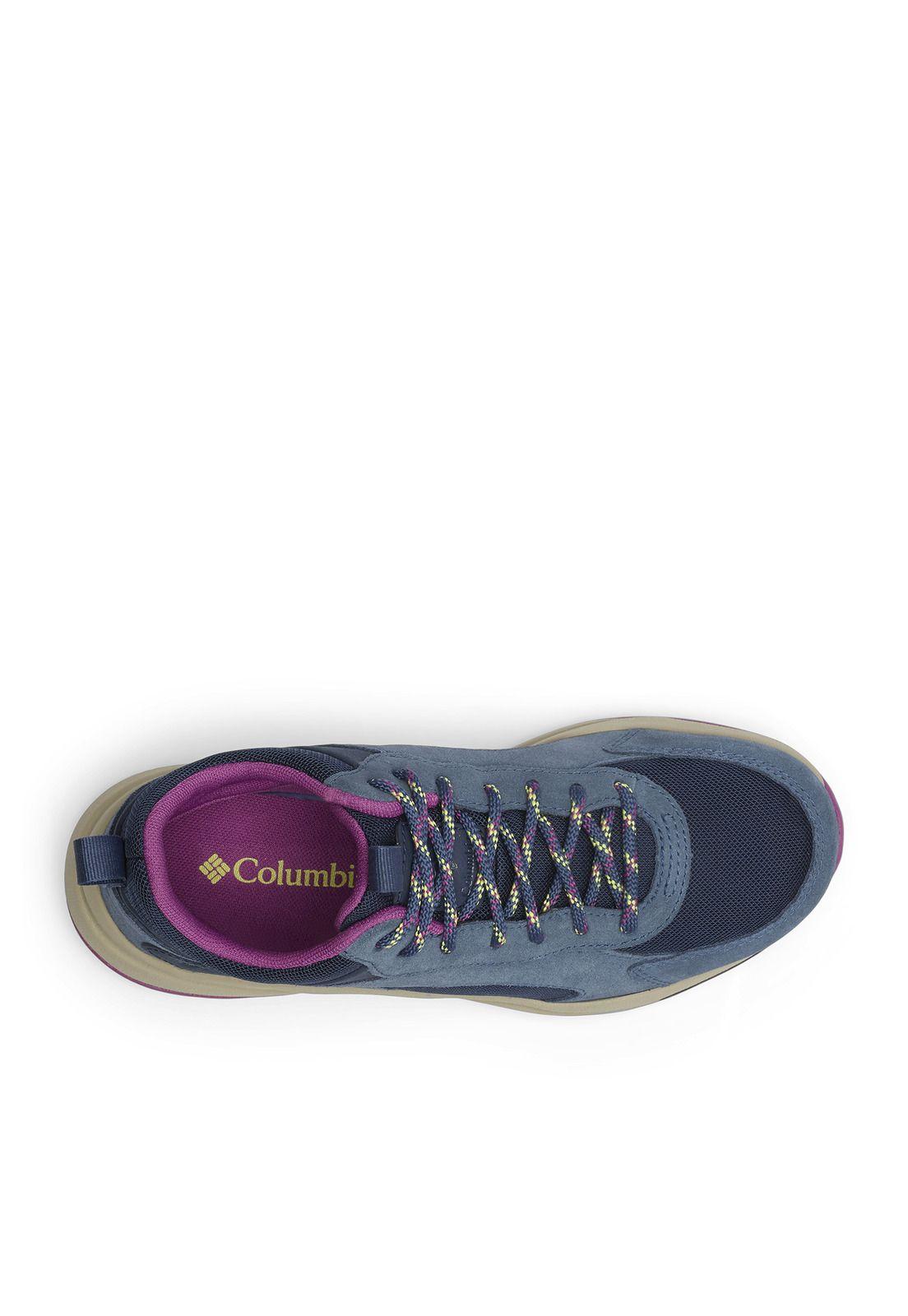 Zapatilla Cuero Mujer Pivot Mid Wp Azul-3