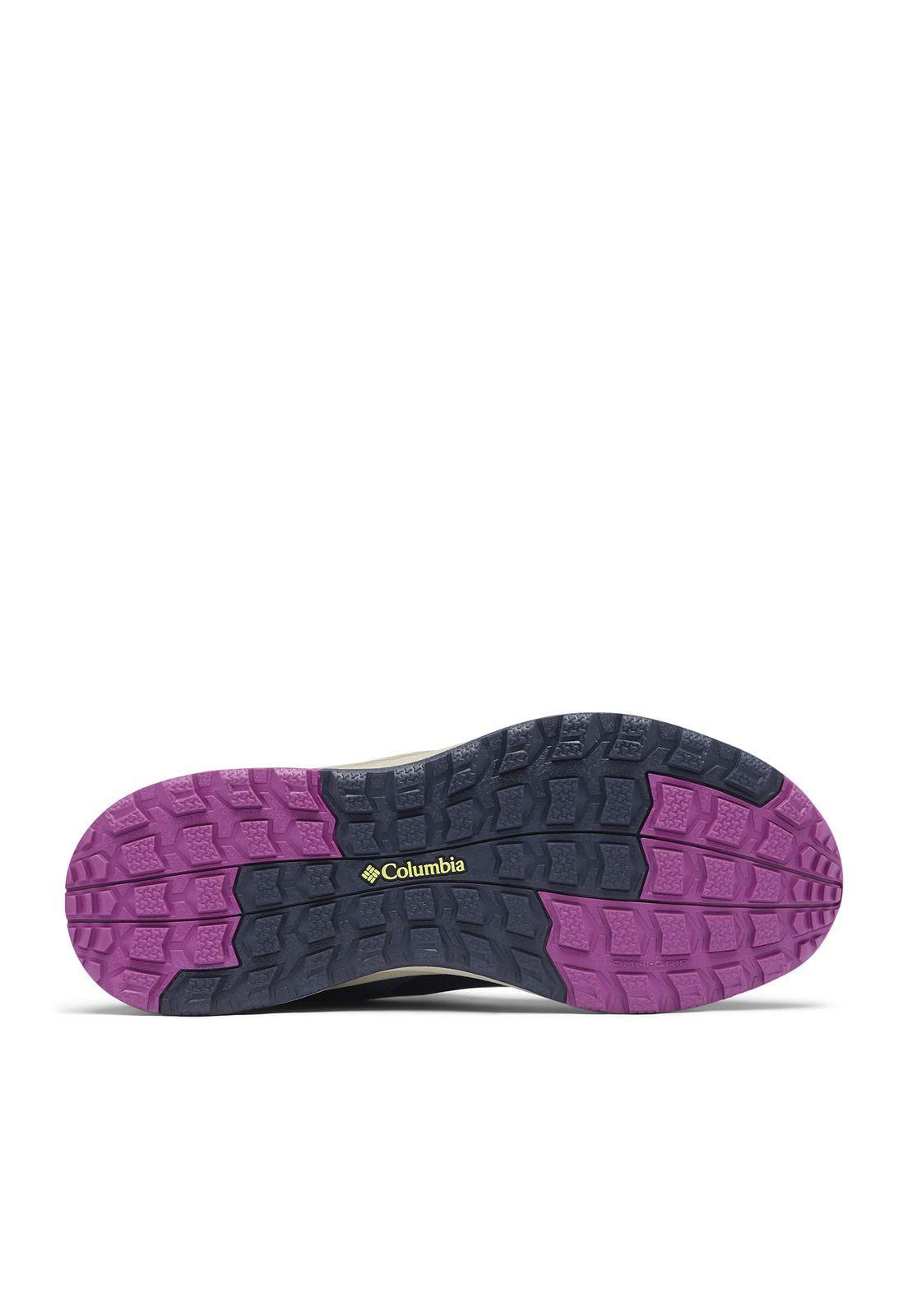 Zapatilla Cuero Mujer Pivot Mid Wp Azul-4