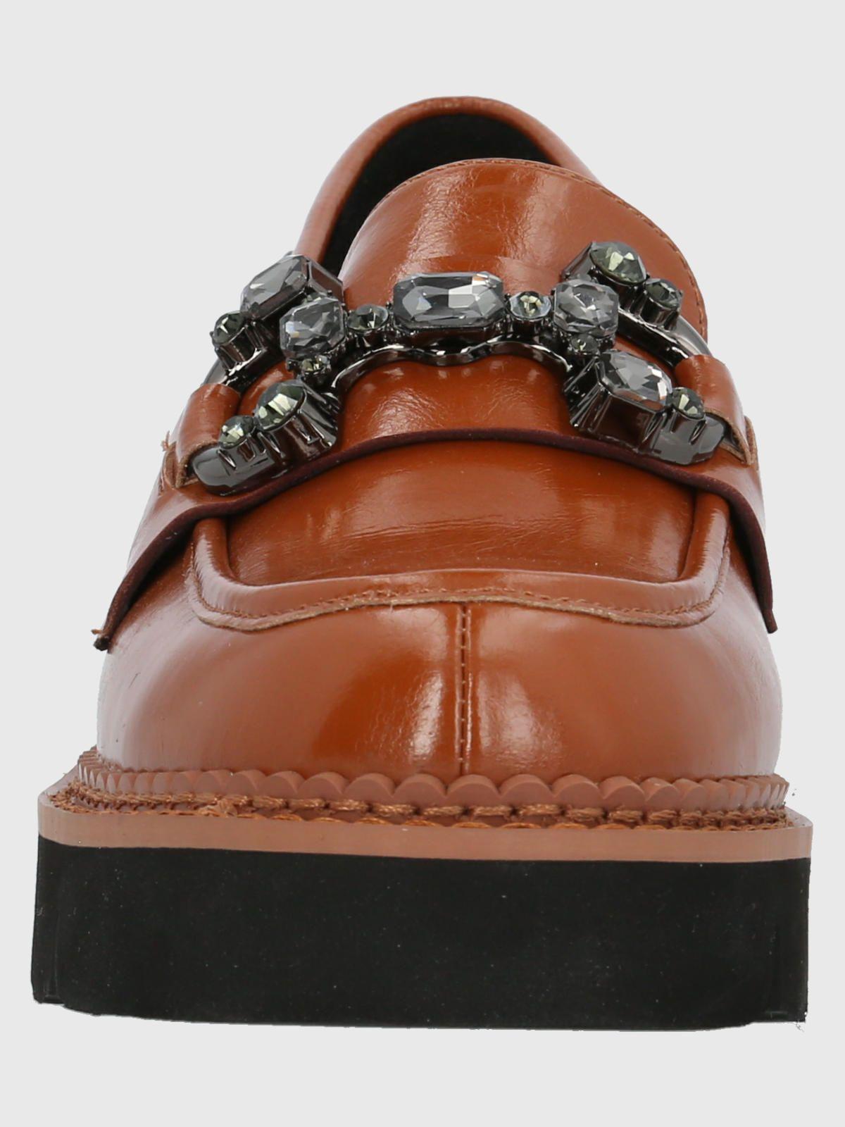 Mocasín Cuero Mujer Salone Camel-3