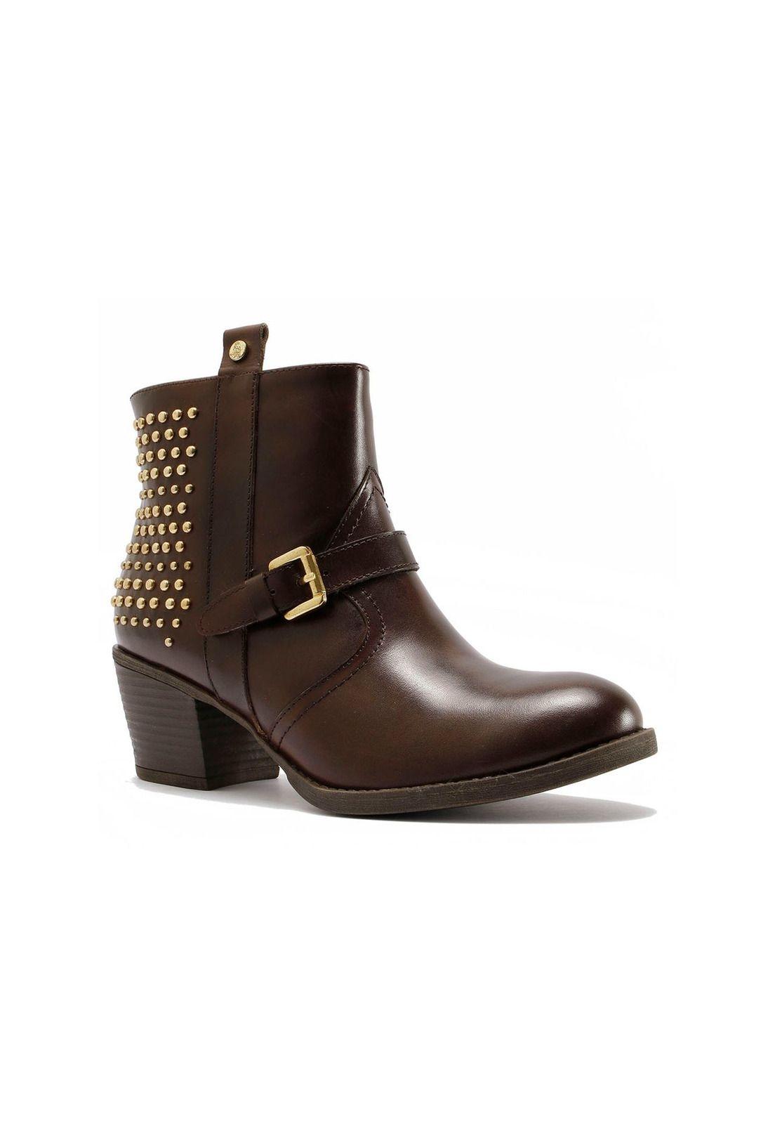 Botin Cuero Tenna Café-0