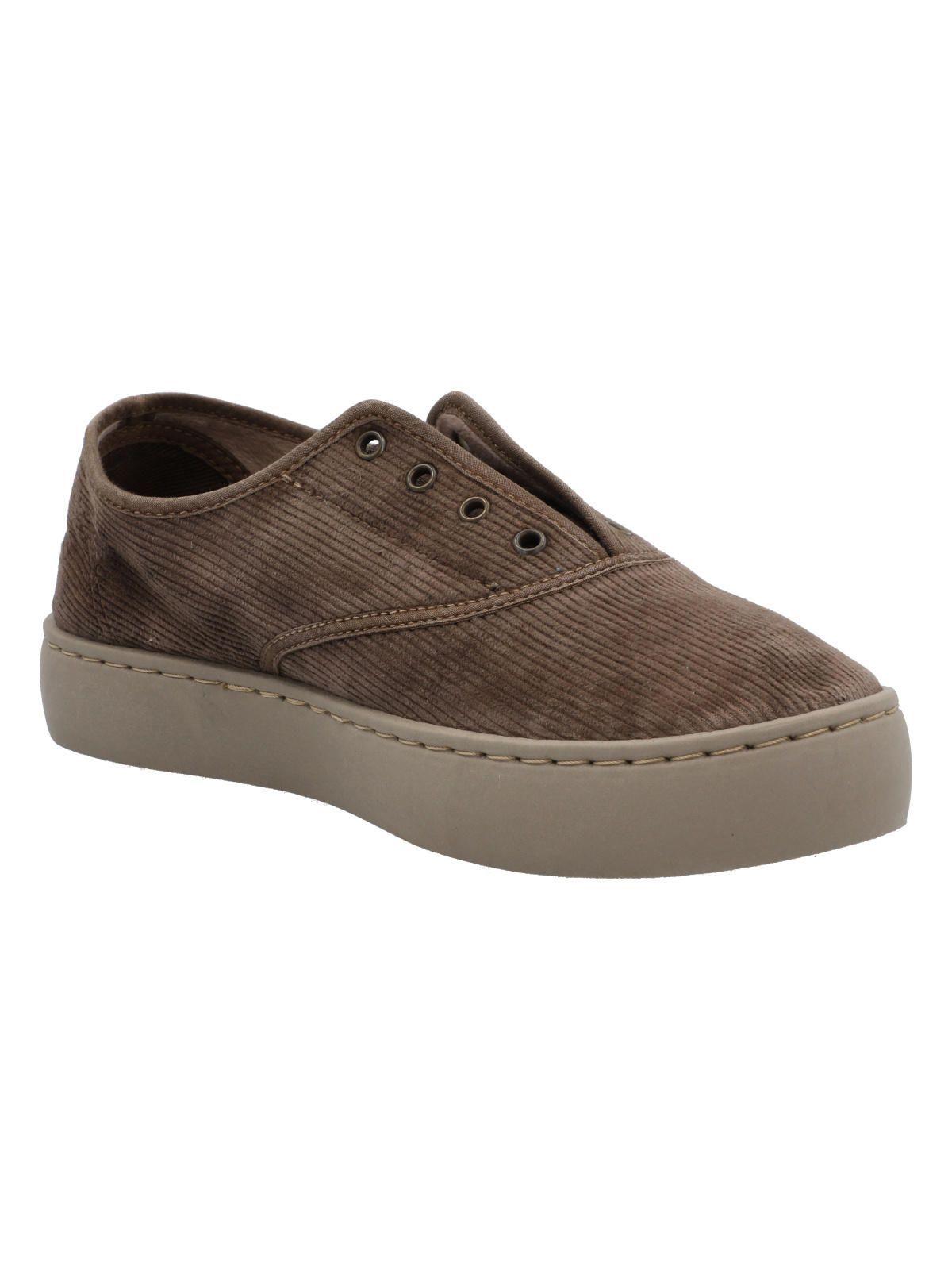 Zapatilla Algodón Orgánico Mujer Masson Café-1