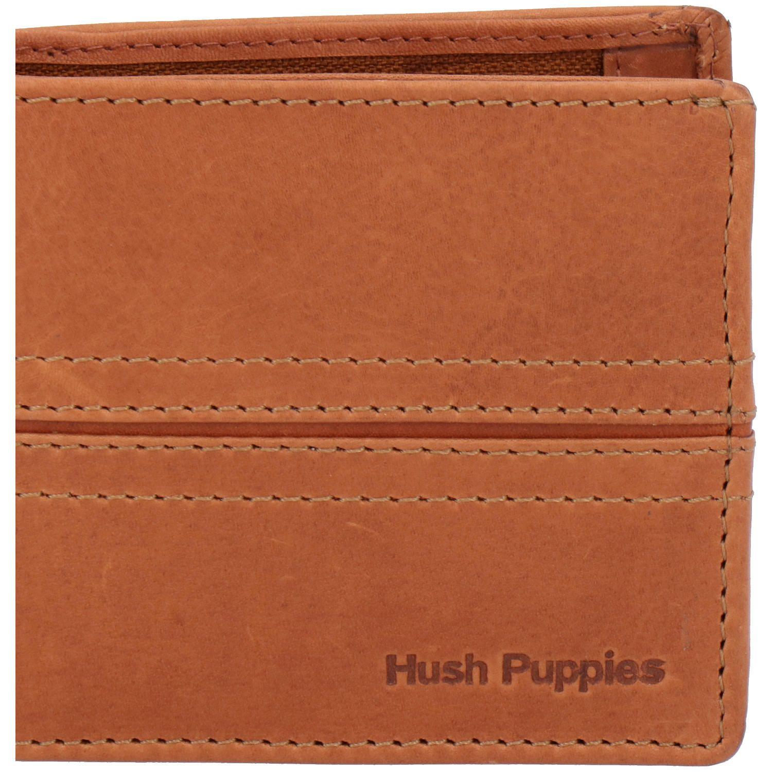 Billetera Cuero Hombre Om Stitch Coin Café-5