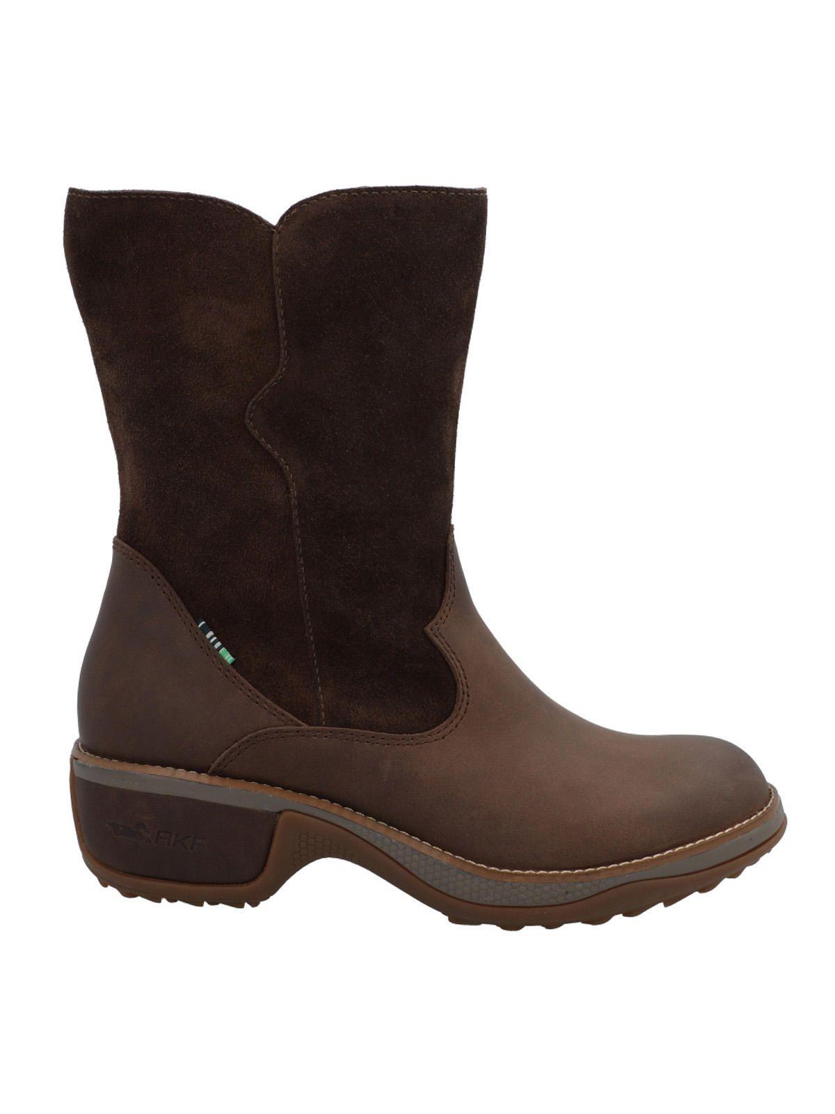 Bota Cuero Mujer Baikal Café-0