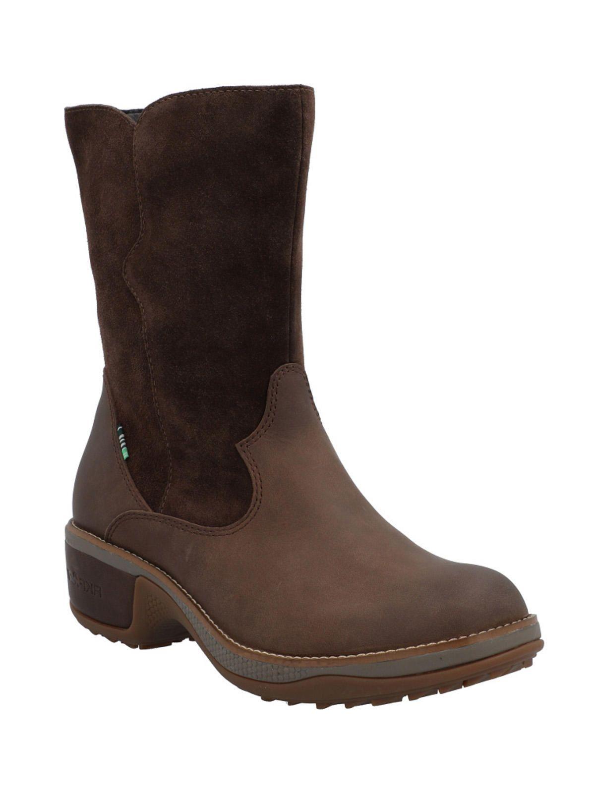 Bota Cuero Mujer Baikal Café-1