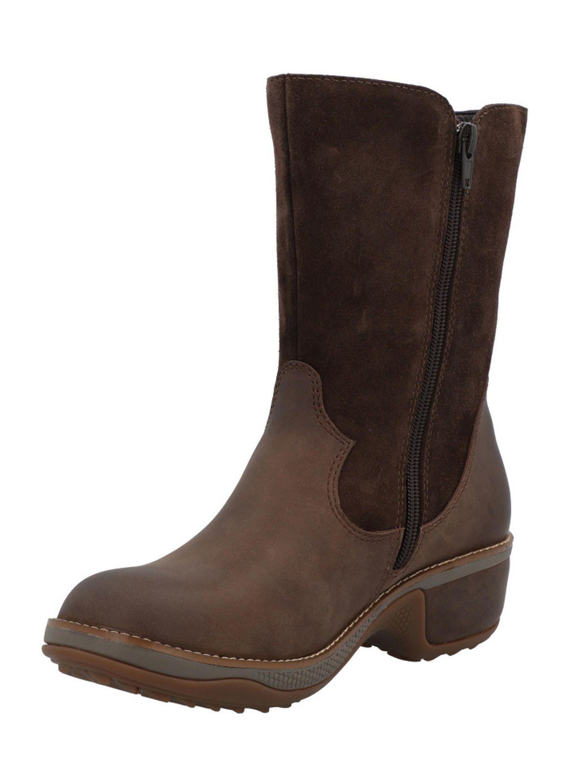 Bota Cuero Mujer Baikal Café-4