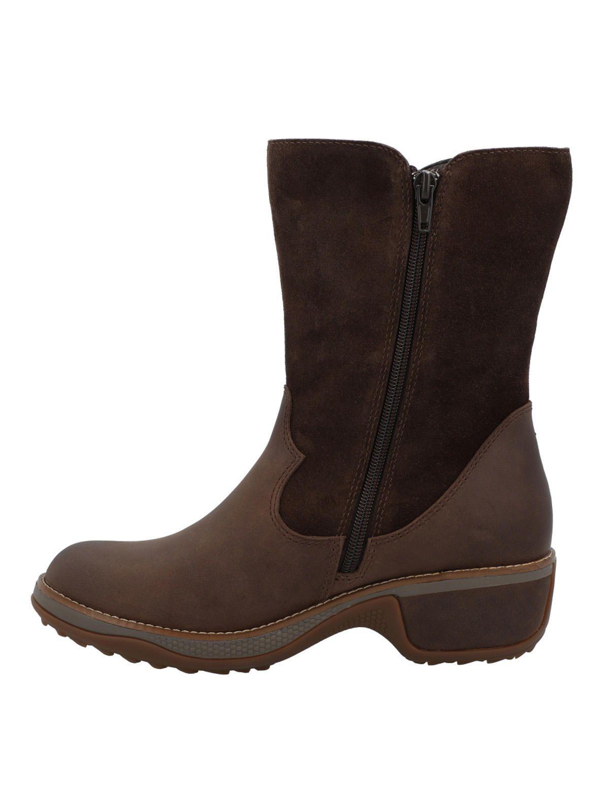 Bota Cuero Mujer Baikal Café-5