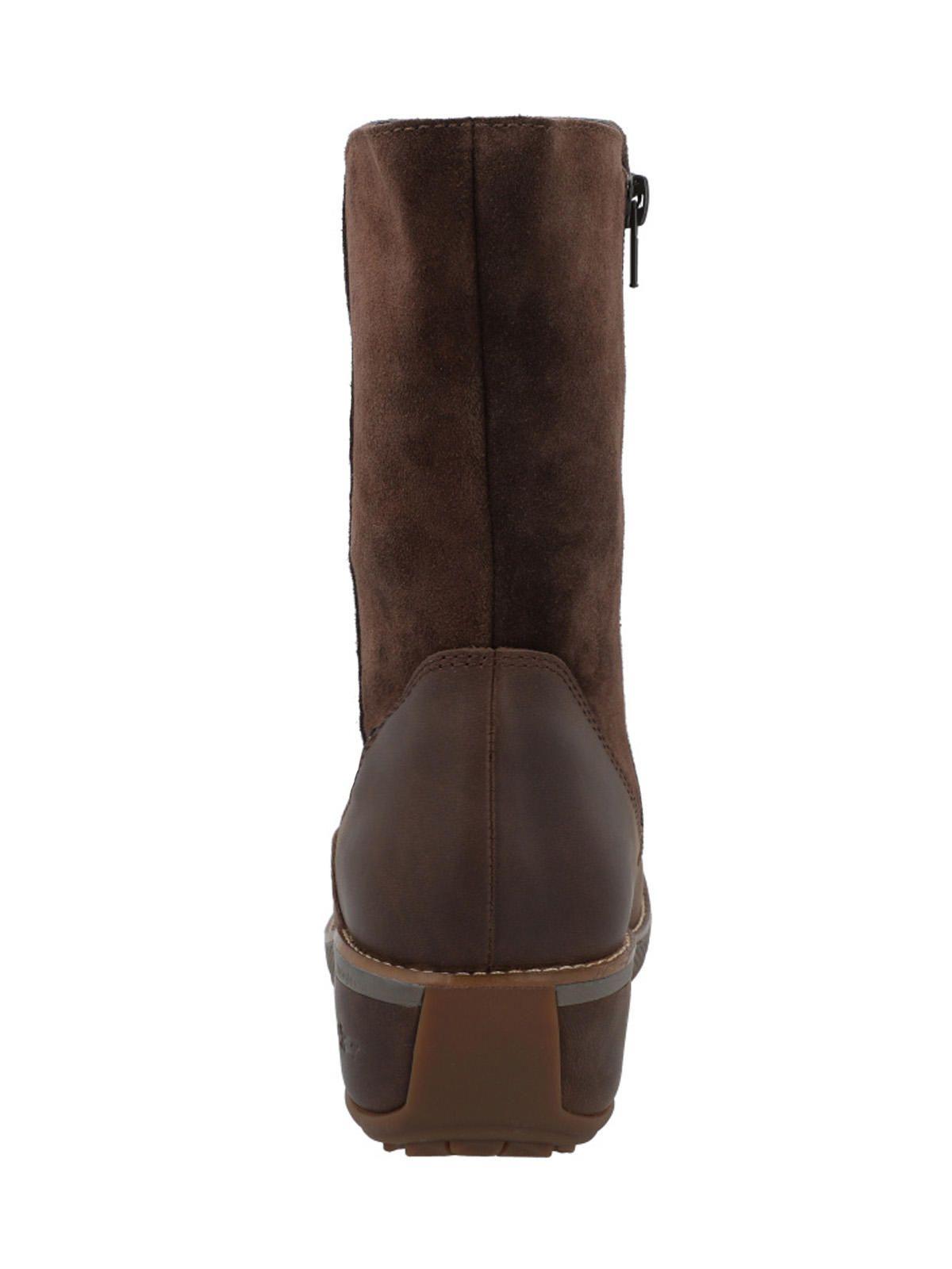 Bota Cuero Mujer Baikal Café-6