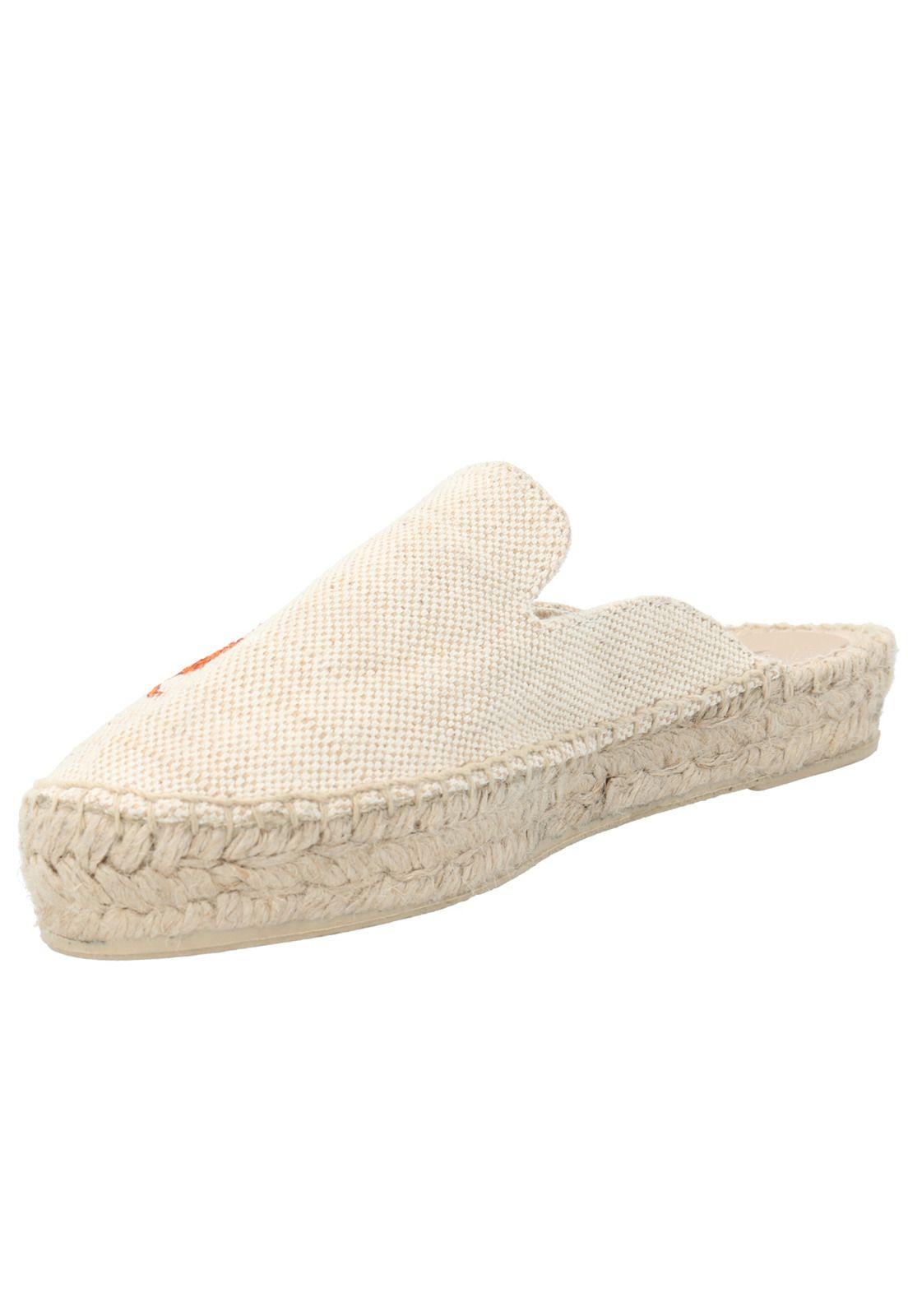 Alpargata Mujer Nera Hi Beige -3