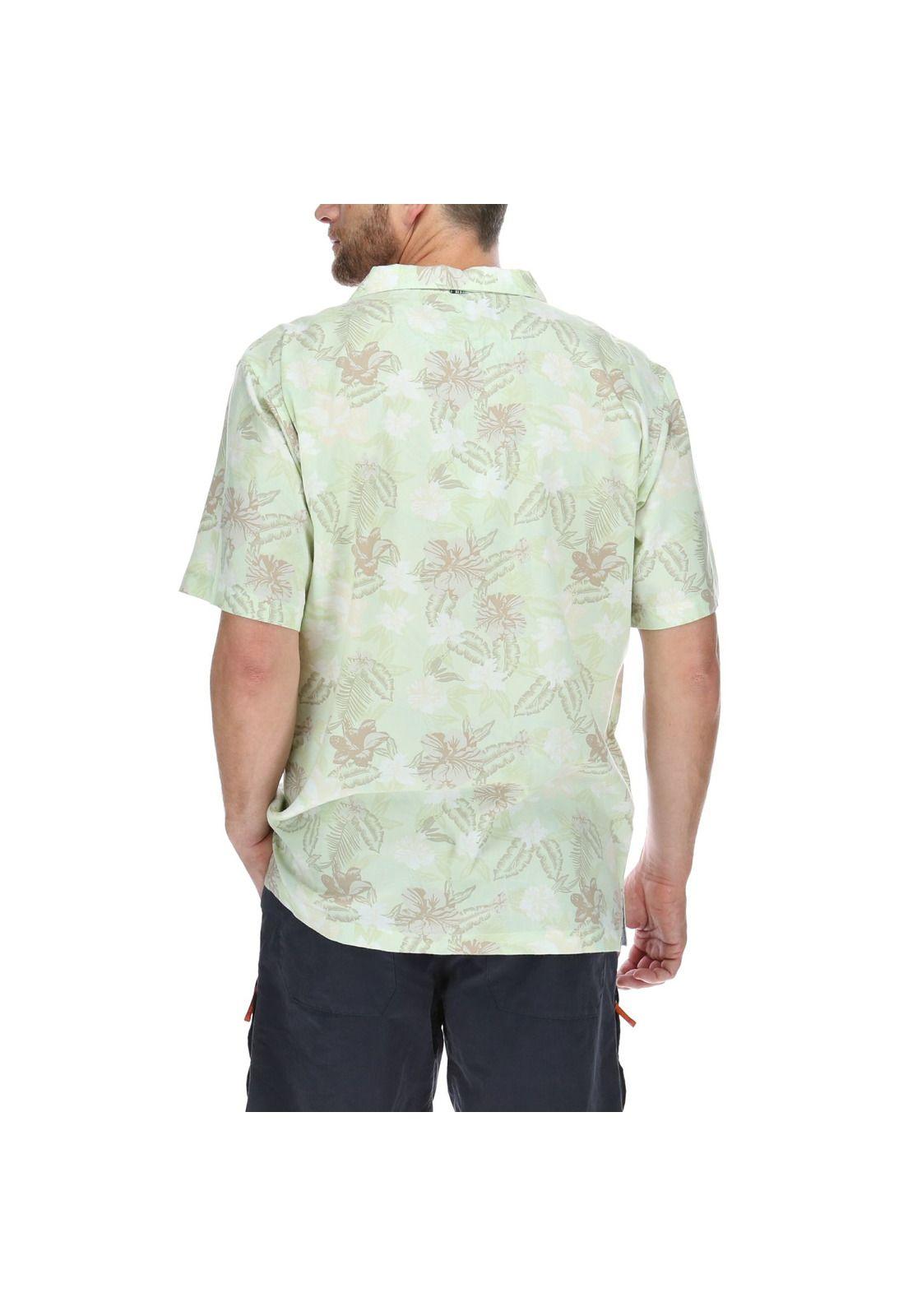 Camisa Hombre Print Beige-2
