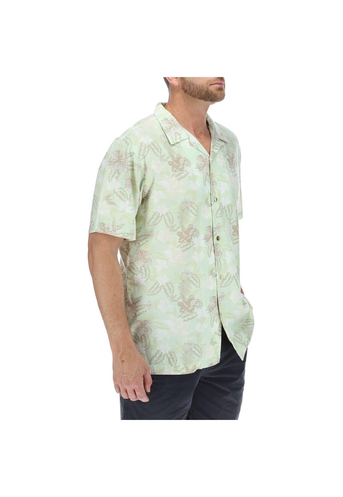 Camisa Hombre Print Beige-3