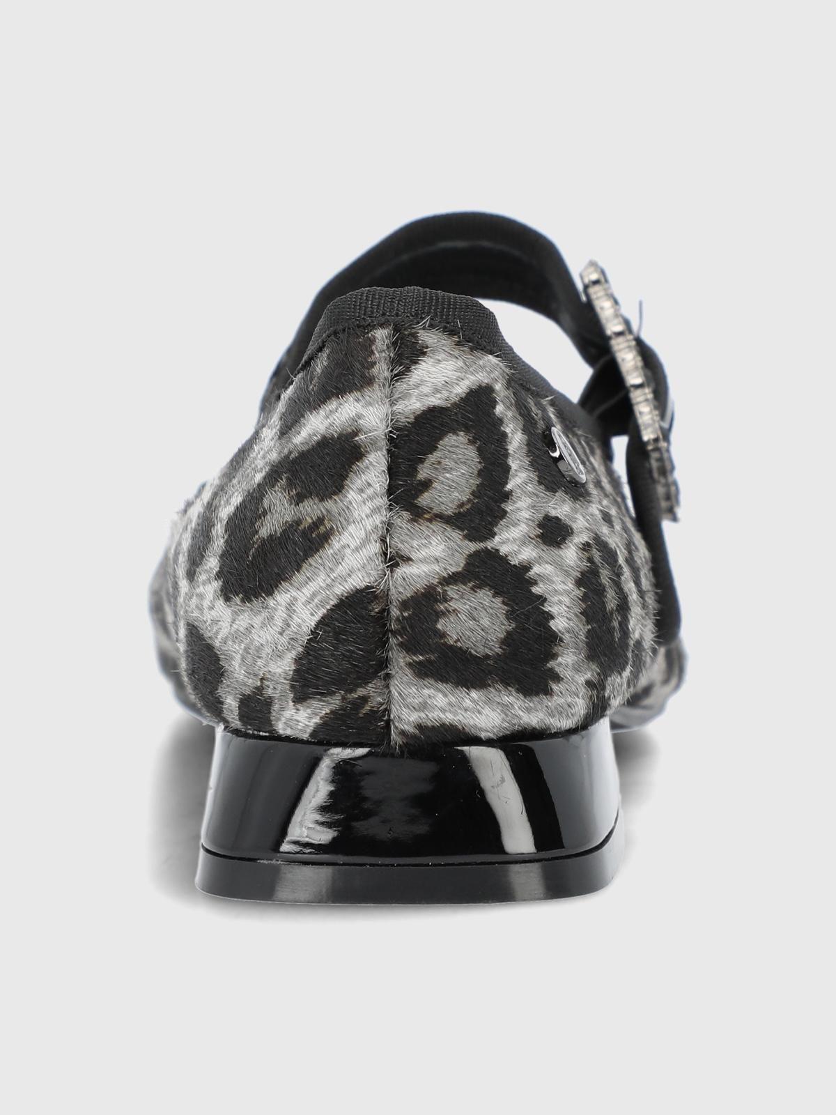 Ballerina Cuero Mujer Hally Multicolor-6