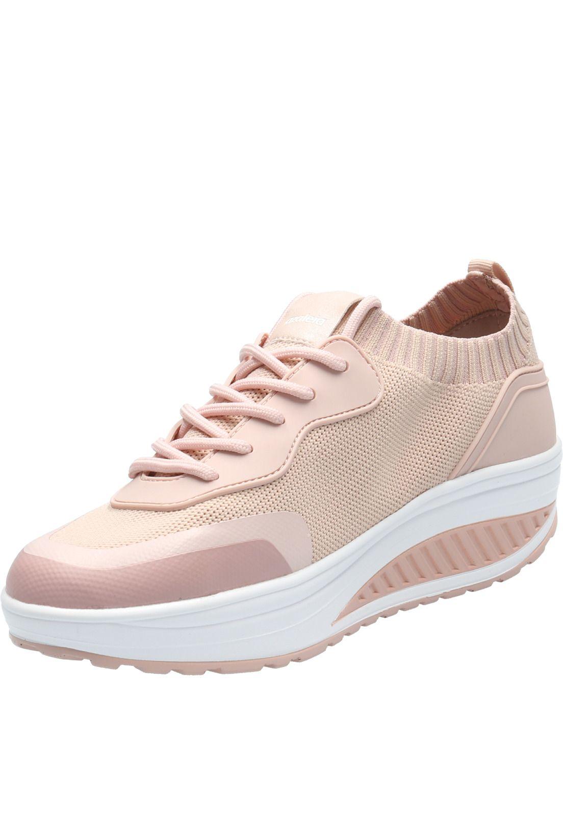 Zapatilla Mujer Comfy Rosado-4