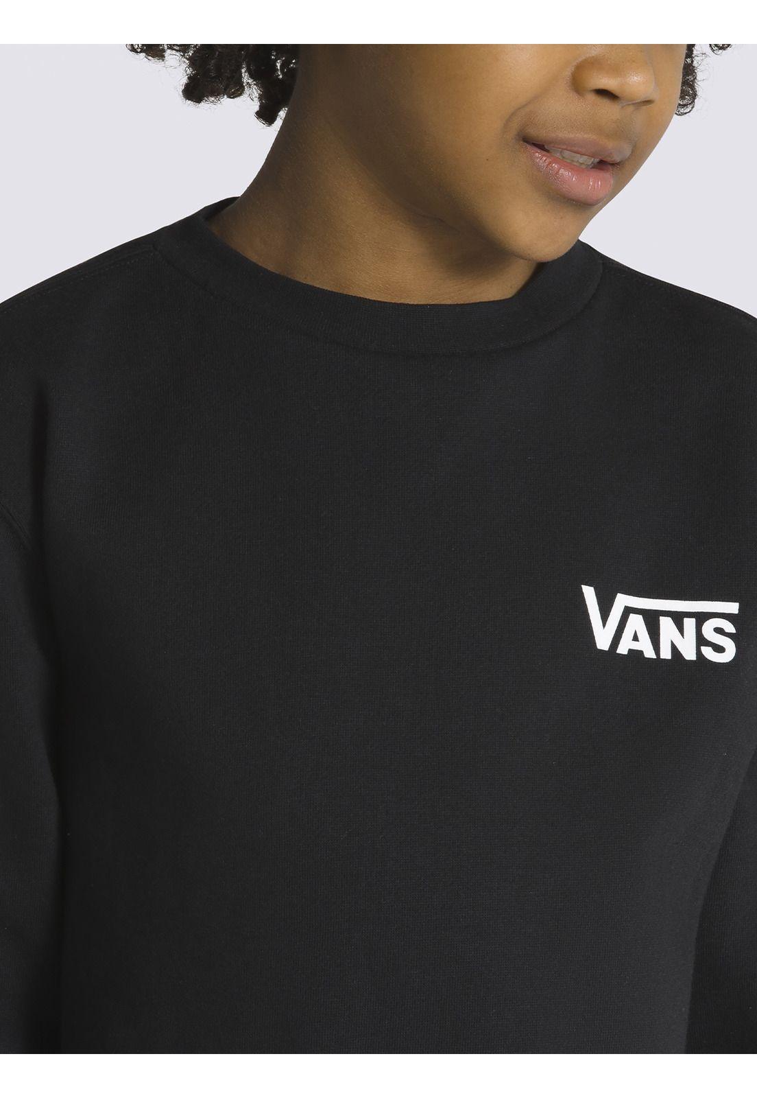 Polerón Exposition Check Cre Negro Niño-4