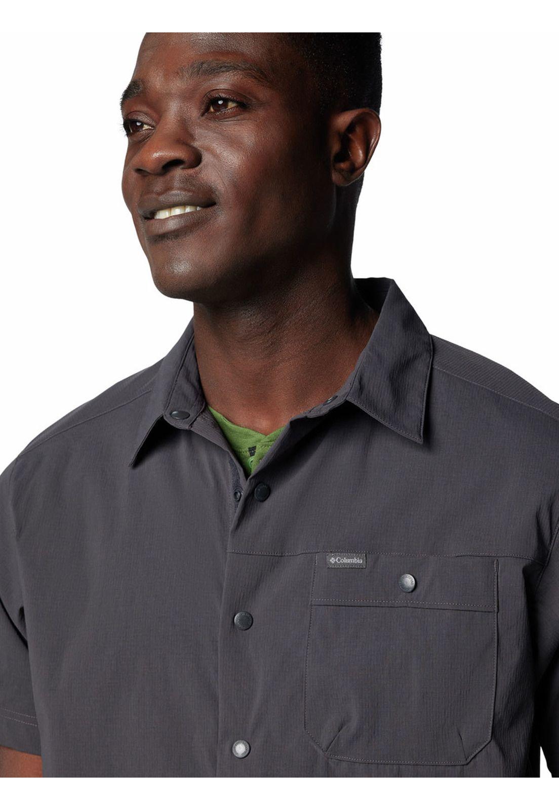 Camisa Hombre Landroamer Ripstop Gris-3