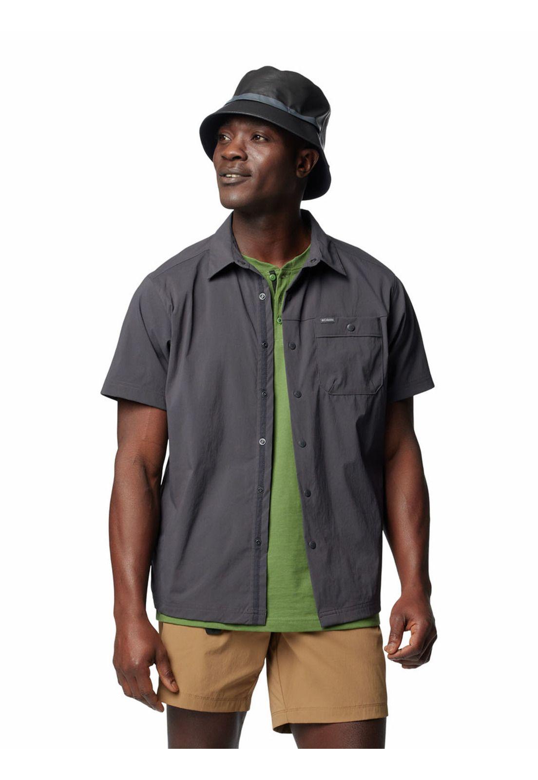 Camisa Hombre Landroamer Ripstop Gris-5