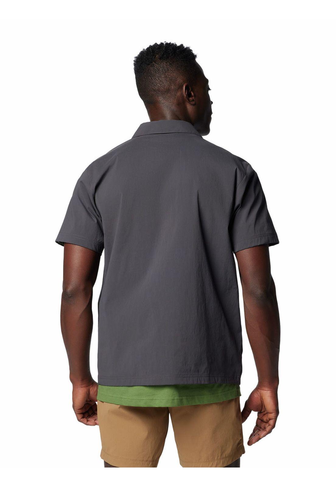 Camisa Hombre Landroamer Ripstop Gris-6