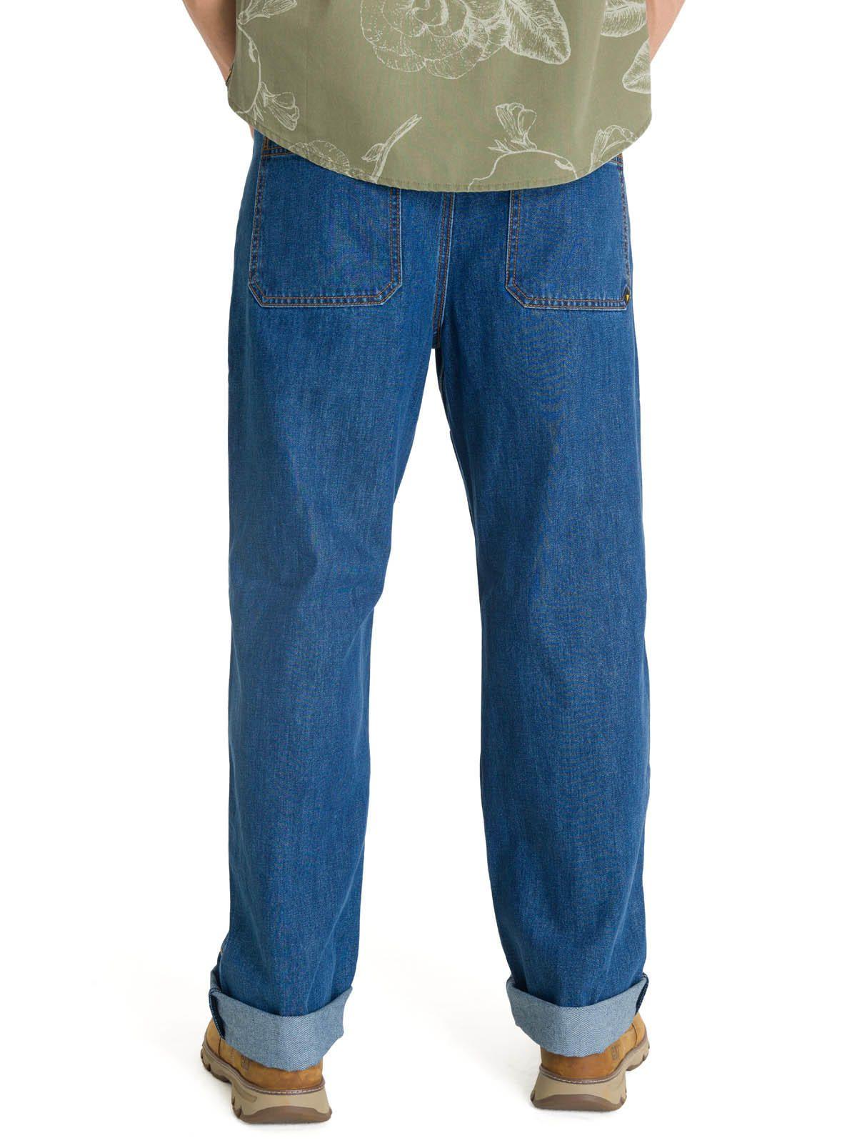 Jeans Hombre Double Front Azul-3