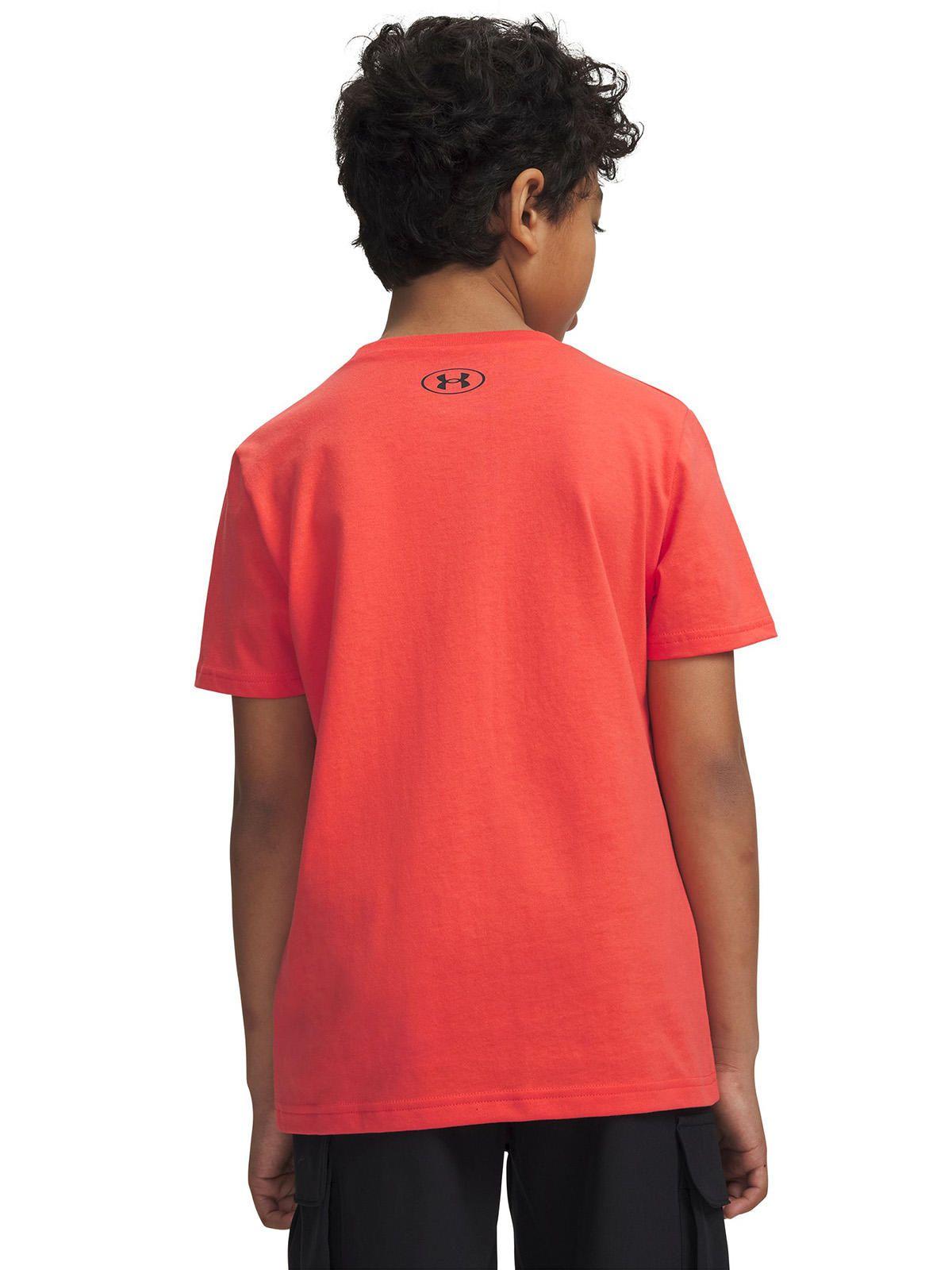 Polera M/C Niño Sportstyle Left Chest Polera Roja-4