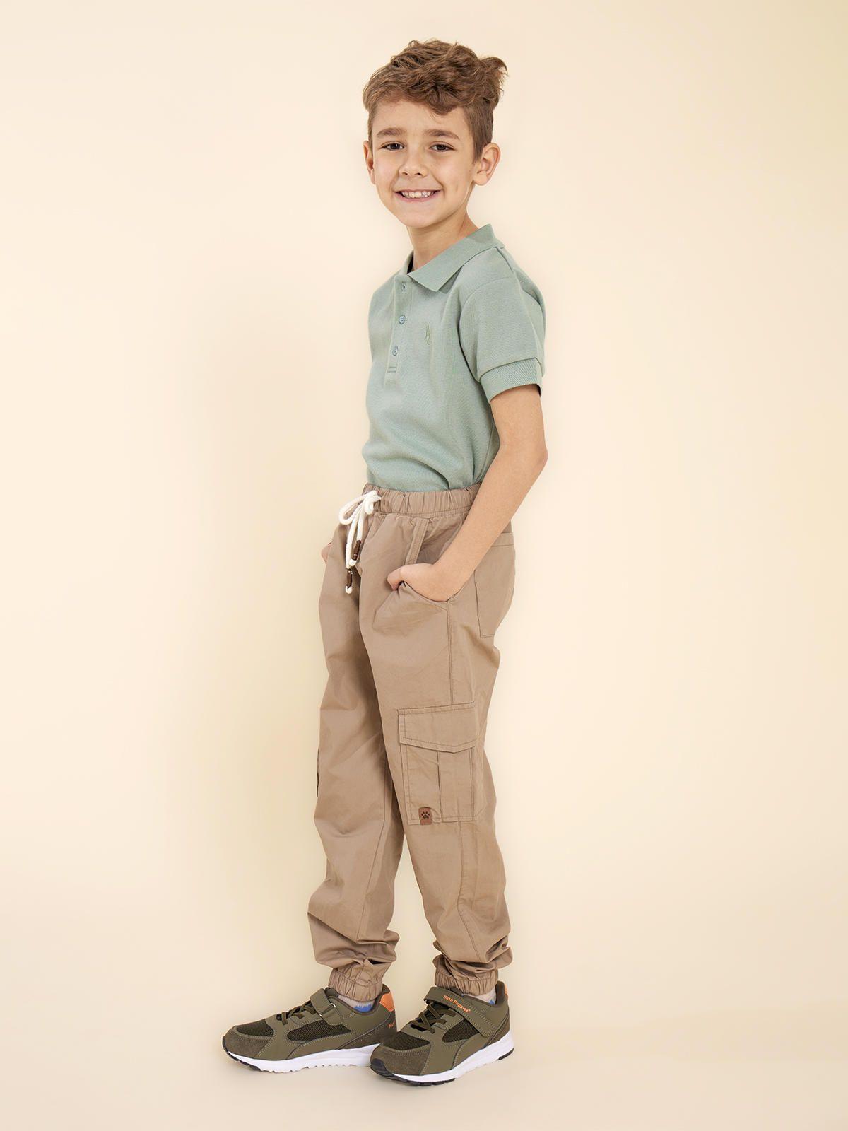 Pantalón Niño Patrol Café-4