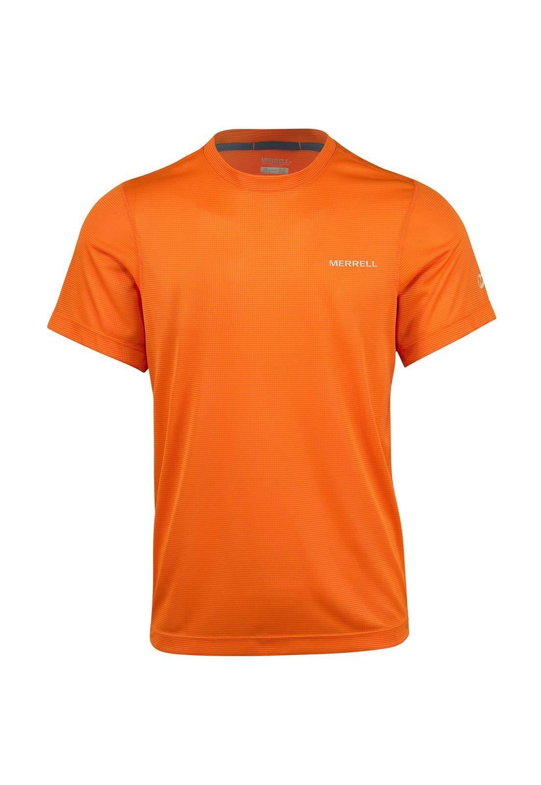 Polera Hombre M/C Entrada Ii Ss Tech Naranjo-0