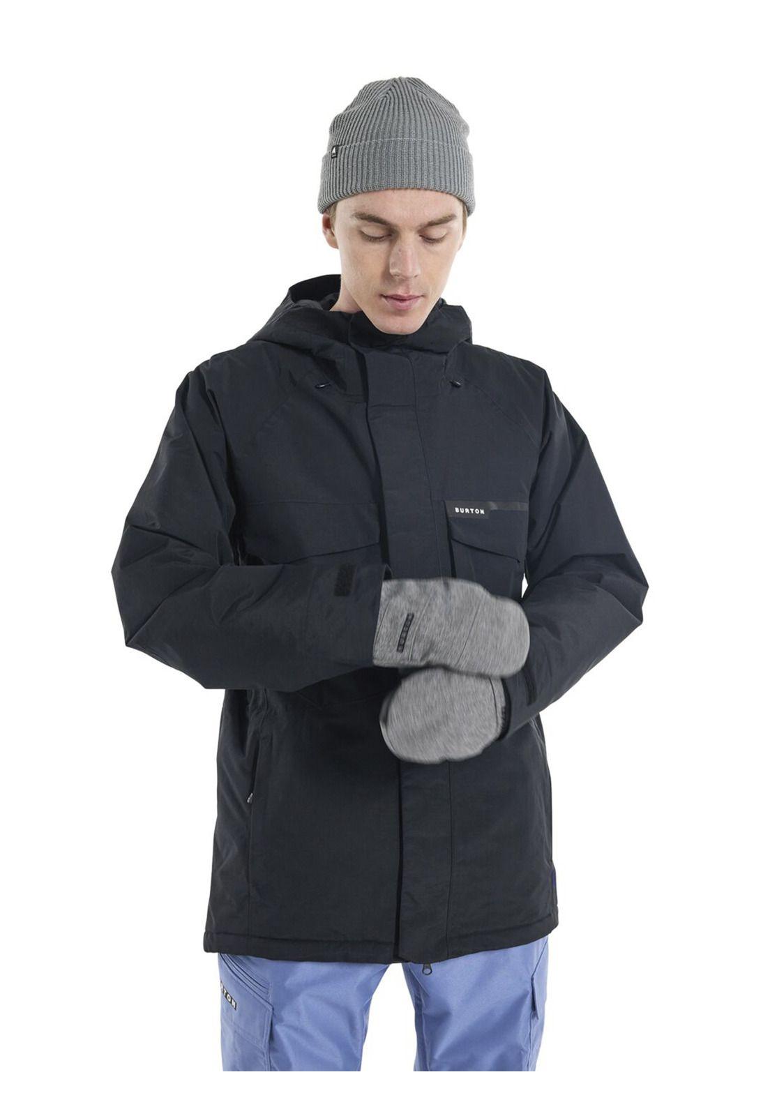 Chaqueta Hombre Impermeable Covert 2.0 Negra-3