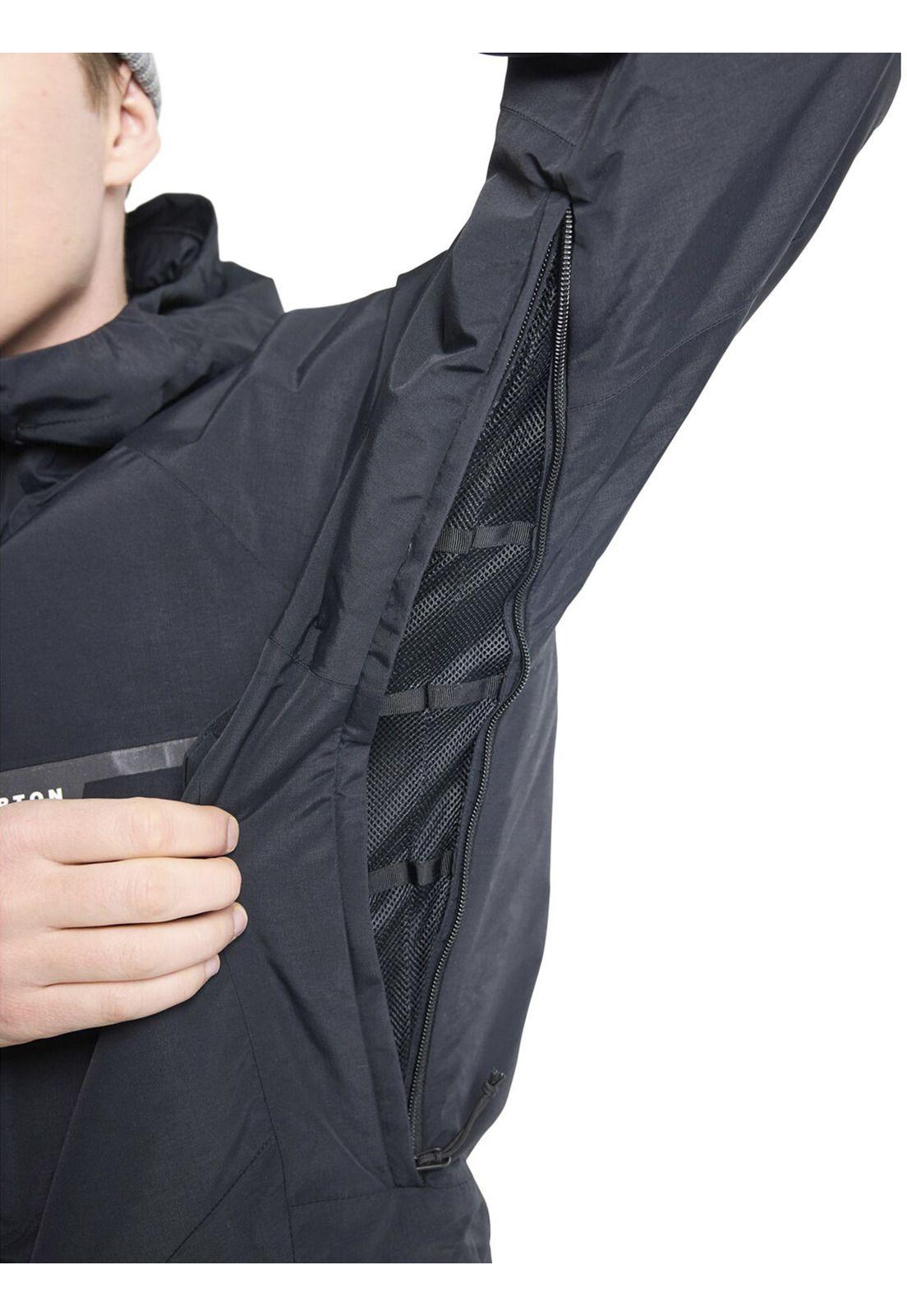 Chaqueta Hombre Impermeable Covert 2.0 Negra-8