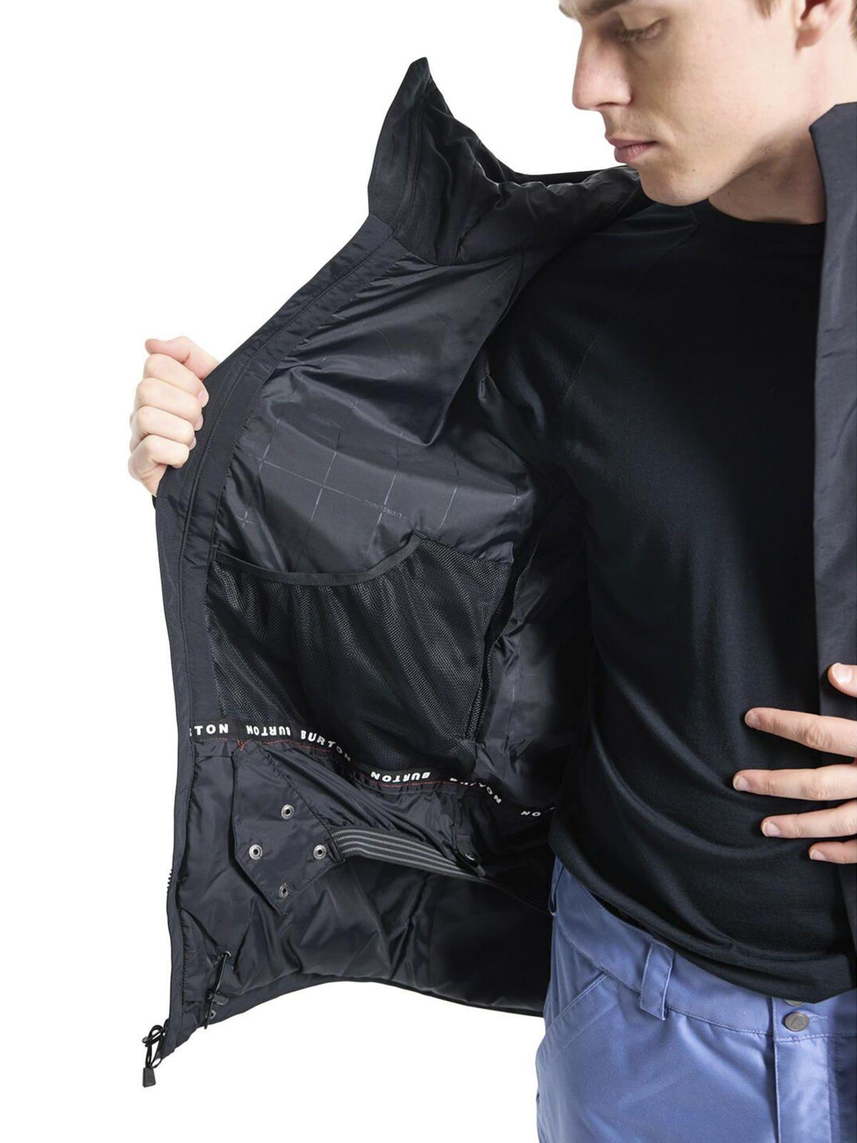 Chaqueta Hombre Impermeable Covert 2.0 Negra-9