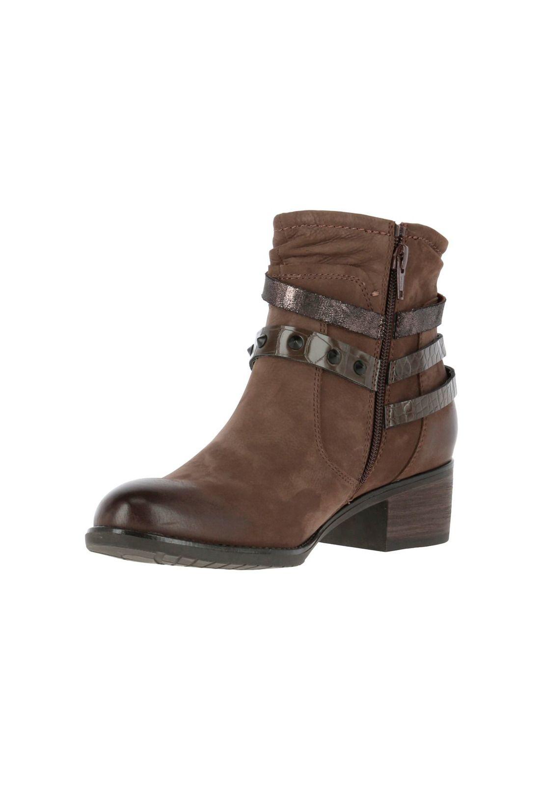 Botin Cuero Paige Chocolate-1