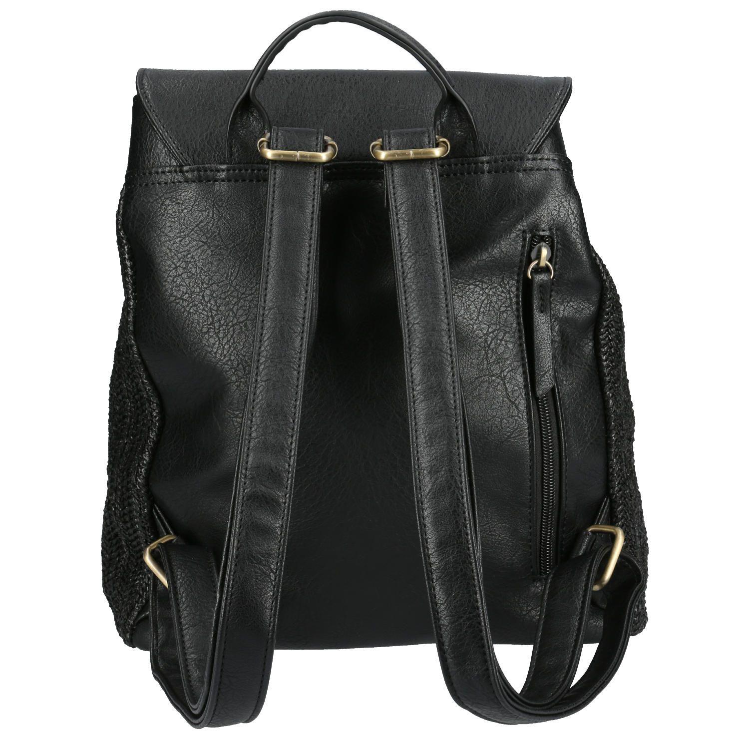 Cartera Mujer Yeager Back Negro-2