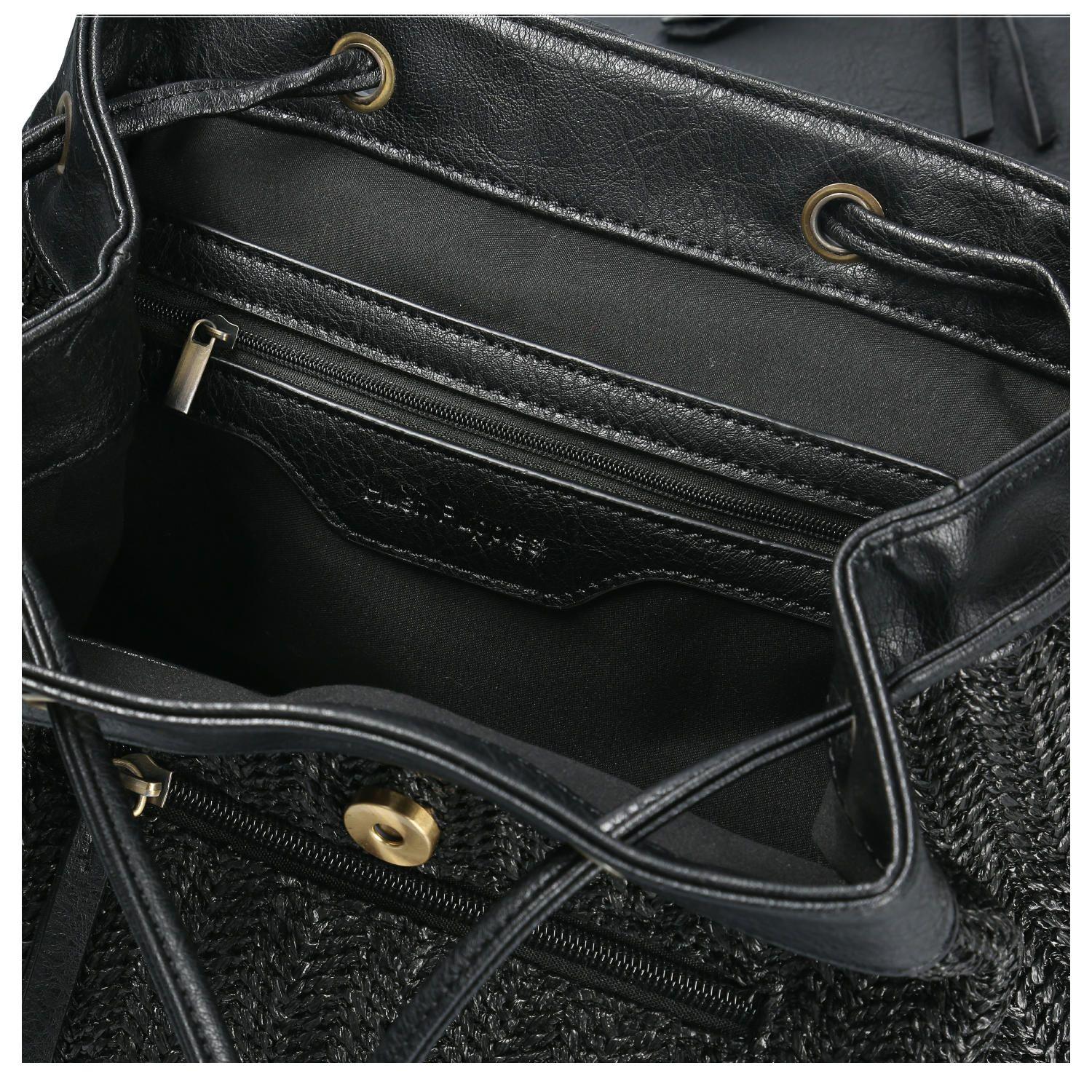 Cartera Mujer Yeager Back Negro-4