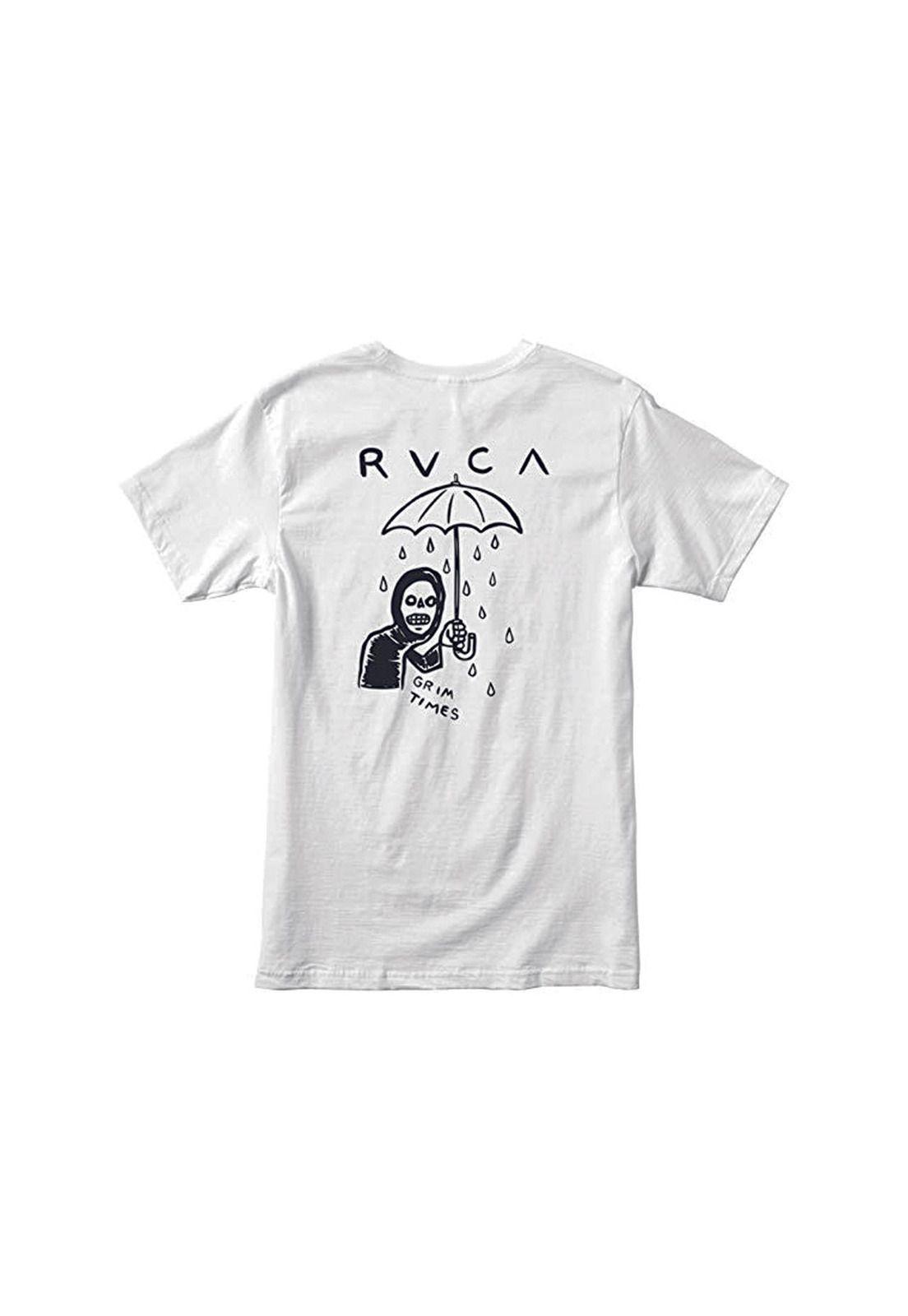 Polera Manga Corta Grim Times Ss White-0
