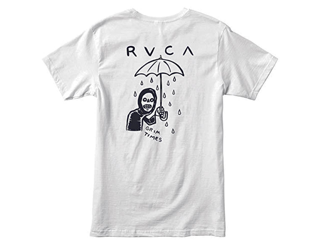 Polera Manga Corta Grim Times Ss White-0