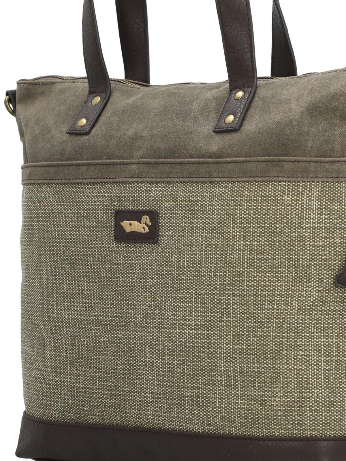 Cartera Textil Mujer Qori Tote Taupe-2