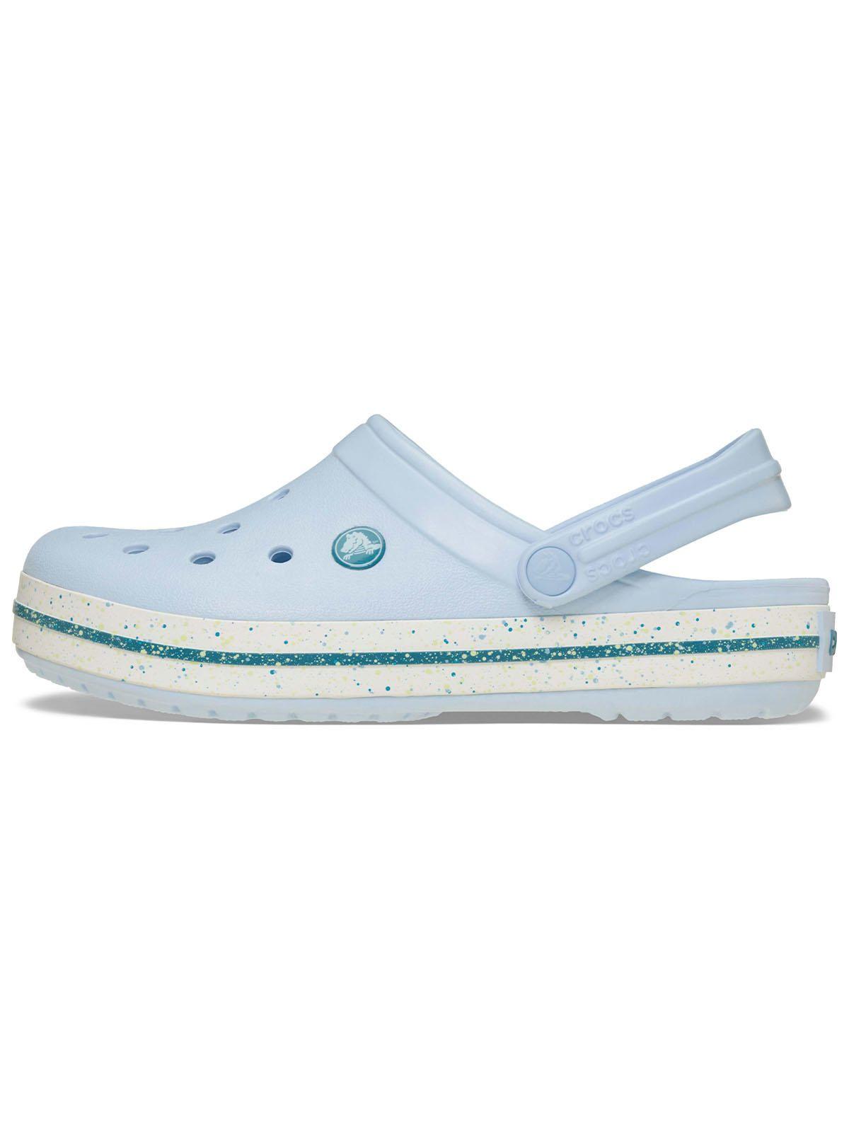 Zueco Crocs Mujer Crocband Celeste Pastel-1