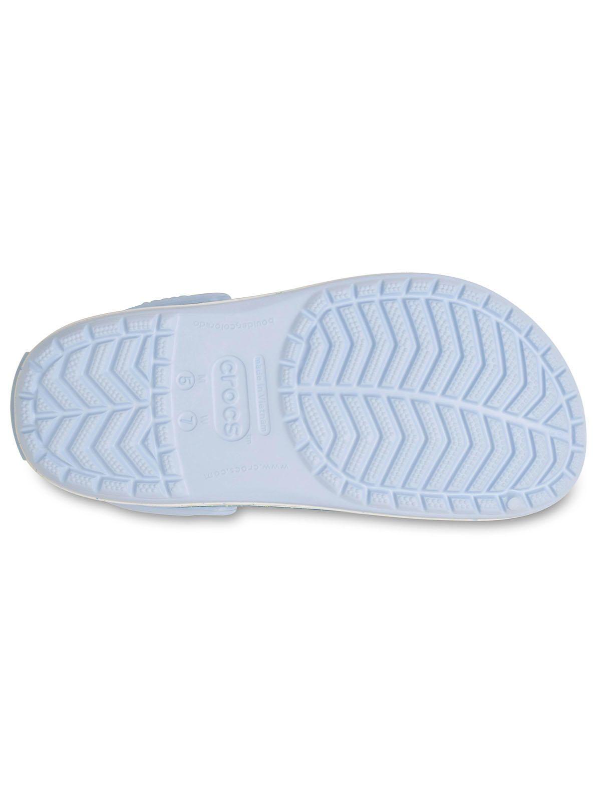 Zueco Crocs Mujer Crocband Celeste Pastel-4