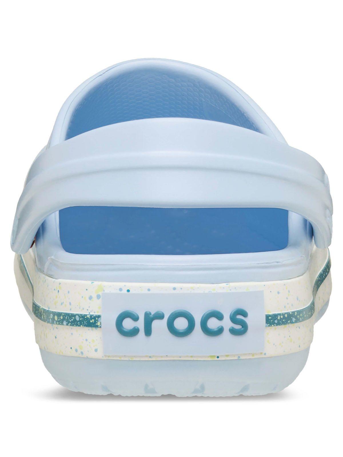 Zueco Crocs Mujer Crocband Celeste Pastel-6