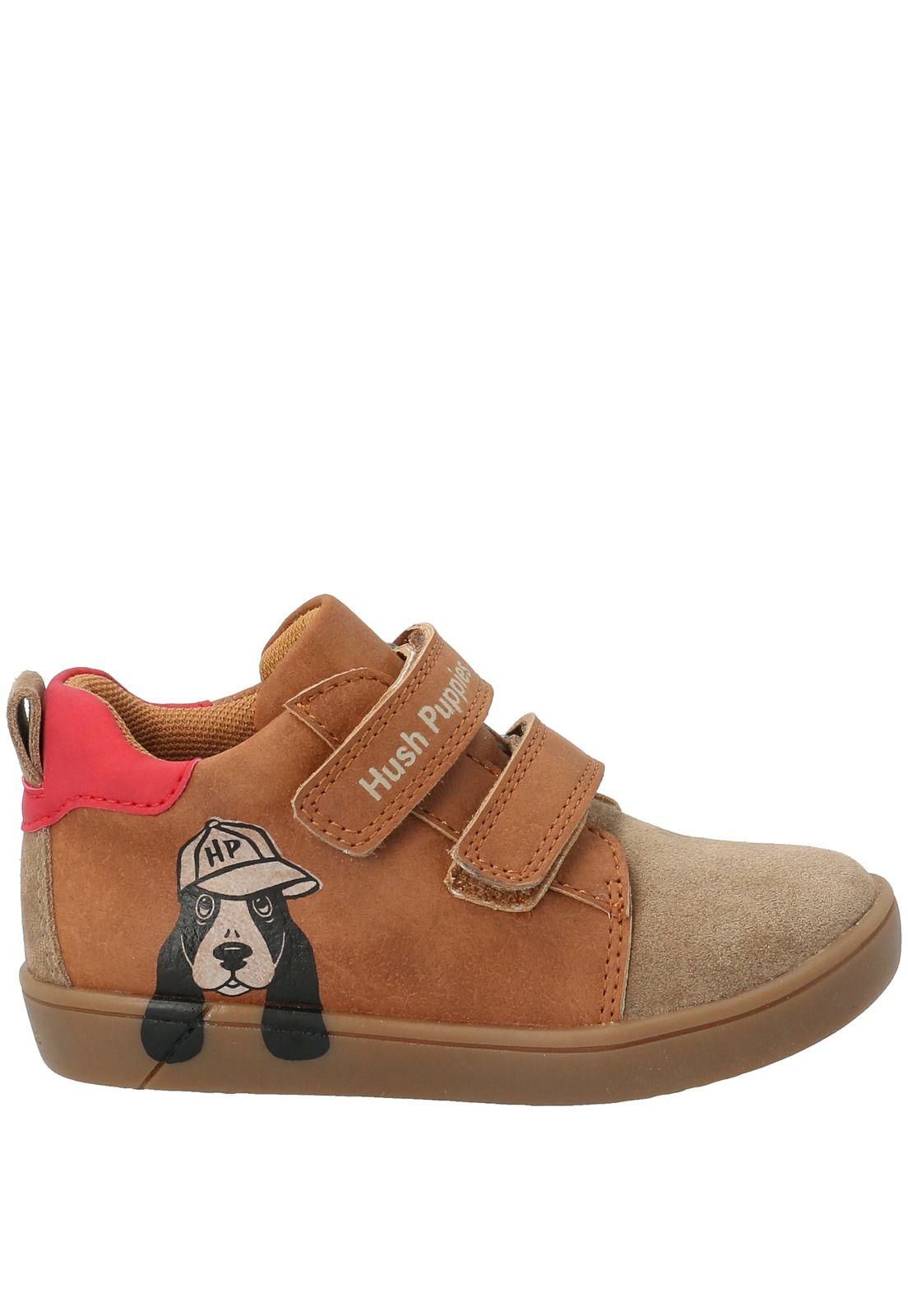 Zapatilla Niño Basset Marrón-0