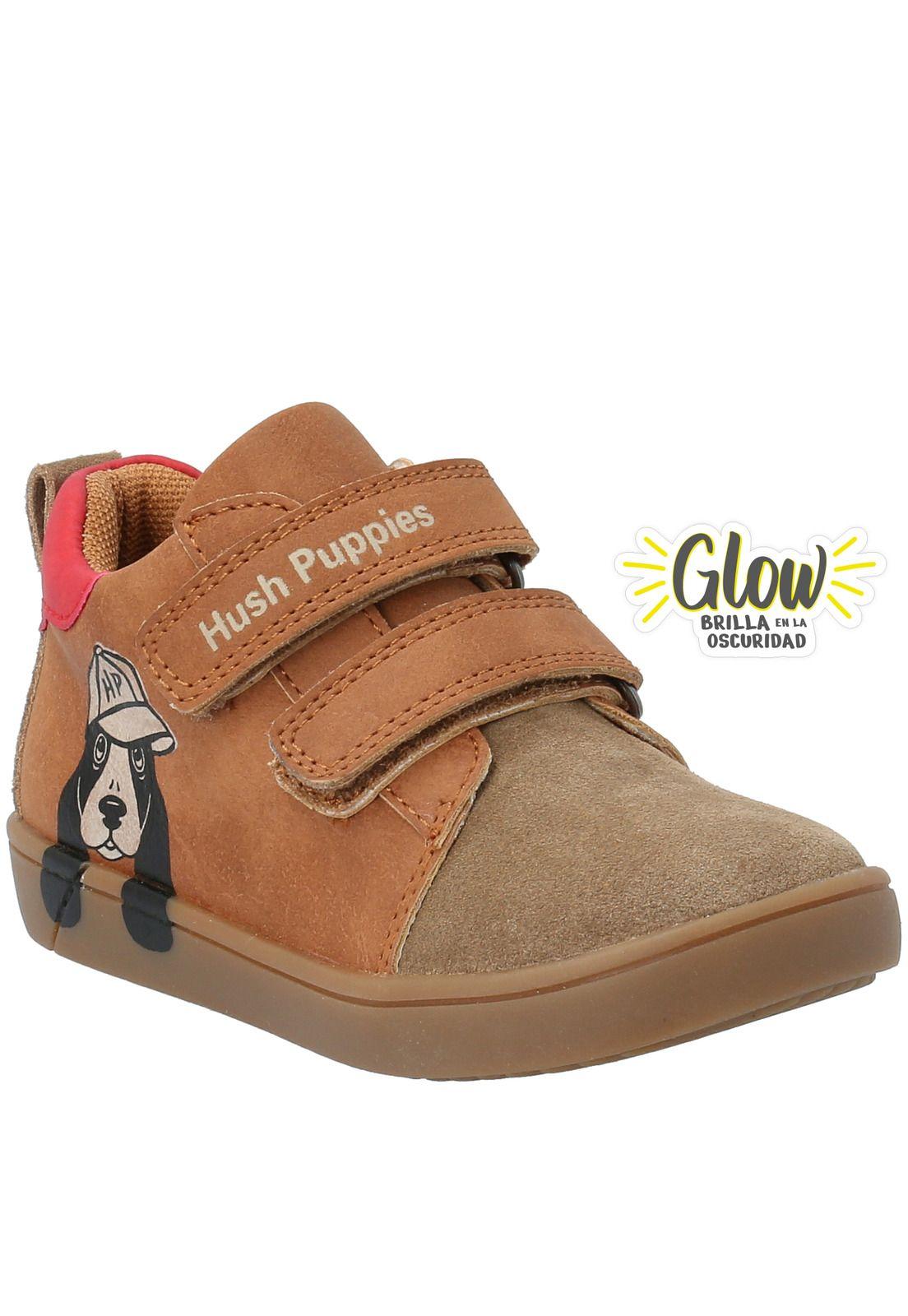 Zapatilla Niño Basset Marrón-1