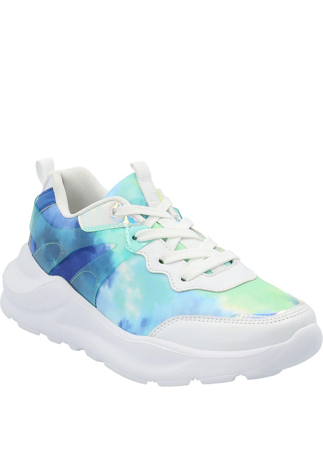 Zapatilla Mujer Dorothy Celeste Multicolor-0