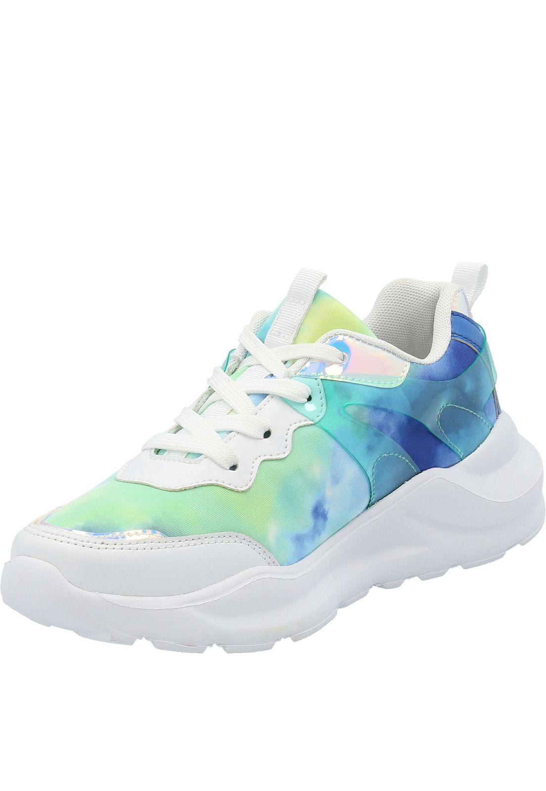 Zapatilla Mujer Dorothy Celeste Multicolor-3