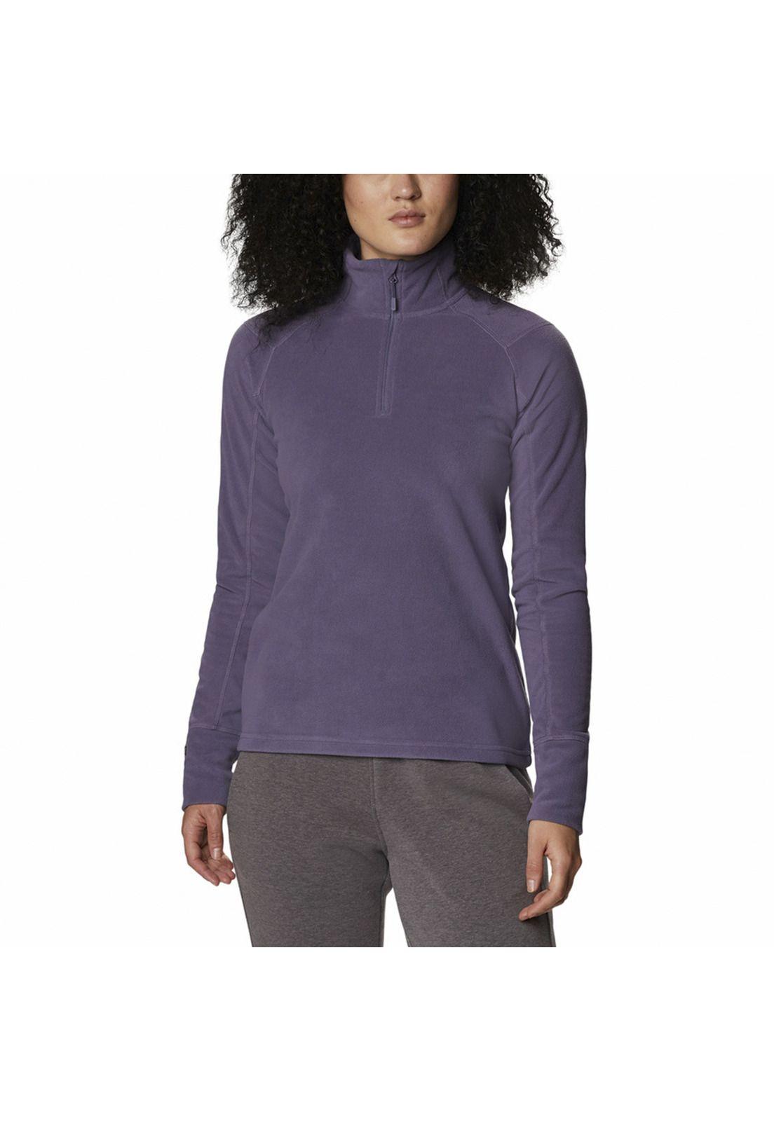 Polar Mujer Microchill 2.0 Zip T Morado-0