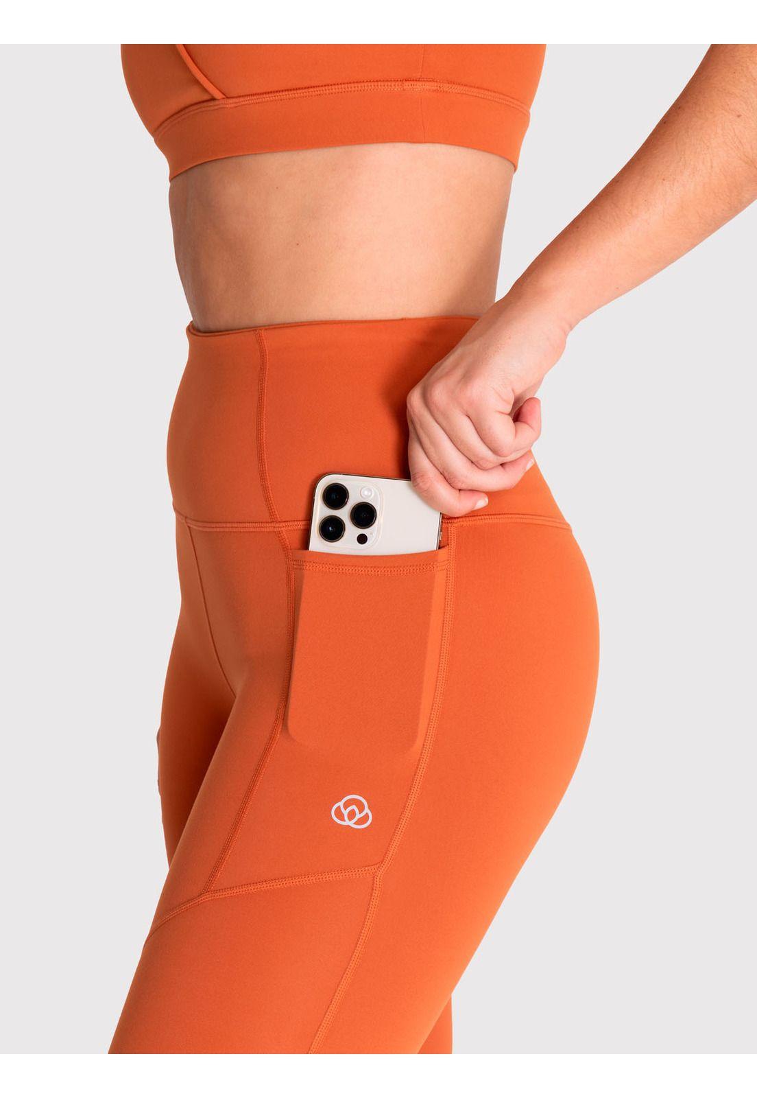 Calza 7/8 Mujer Ankle Livia Caramelo -3