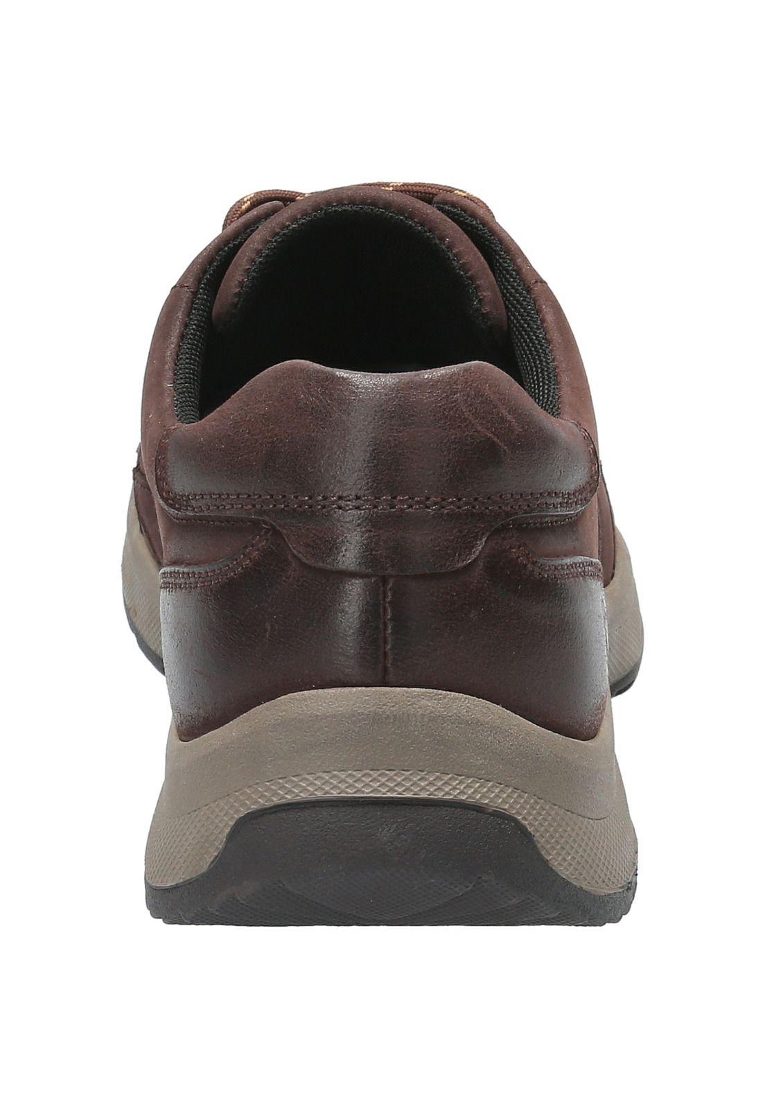 Zapato Cuero Hombre Duran Café-6
