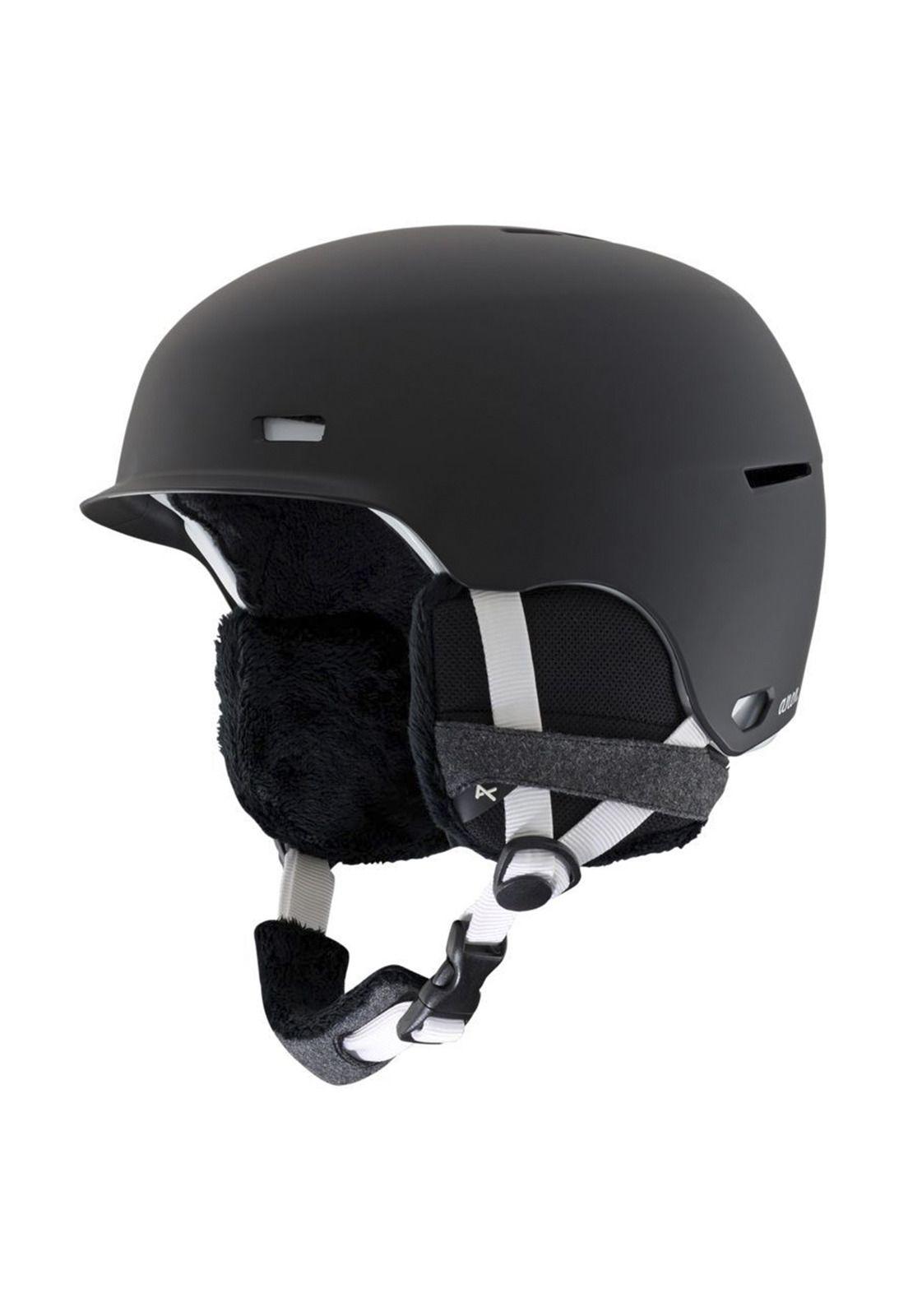 Casco Mujer Raven Negro Anon-1