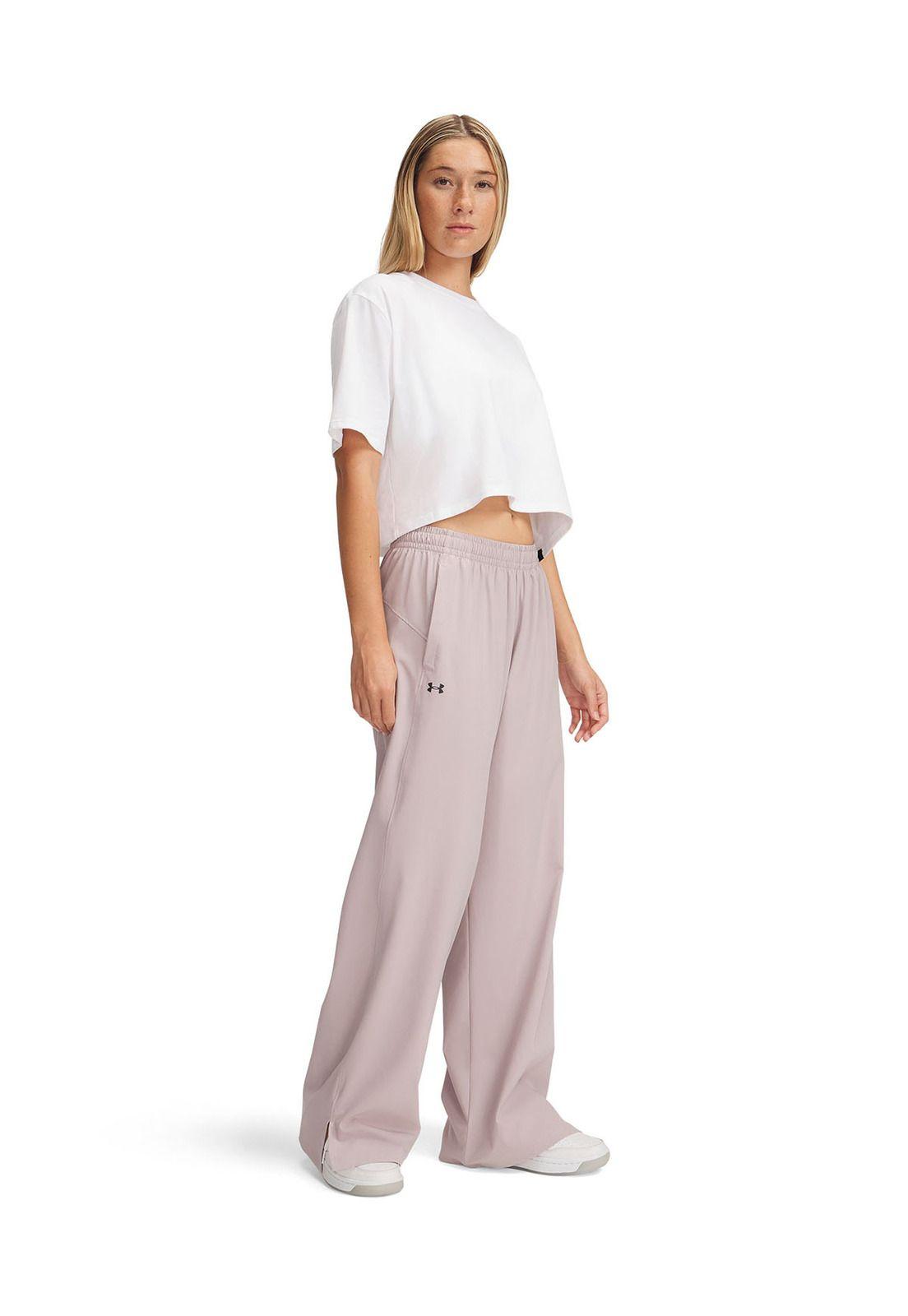 Pantalón UA Rival Para Mujer Gris-3